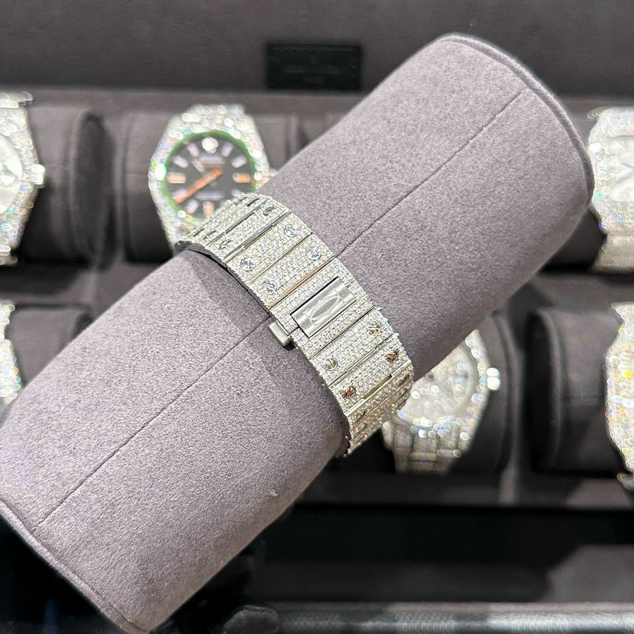 replica Cartier Ballon Bleu Women’s Replica 11 Watch White Dial Black Leather Strap 28mm WATCHES 7 