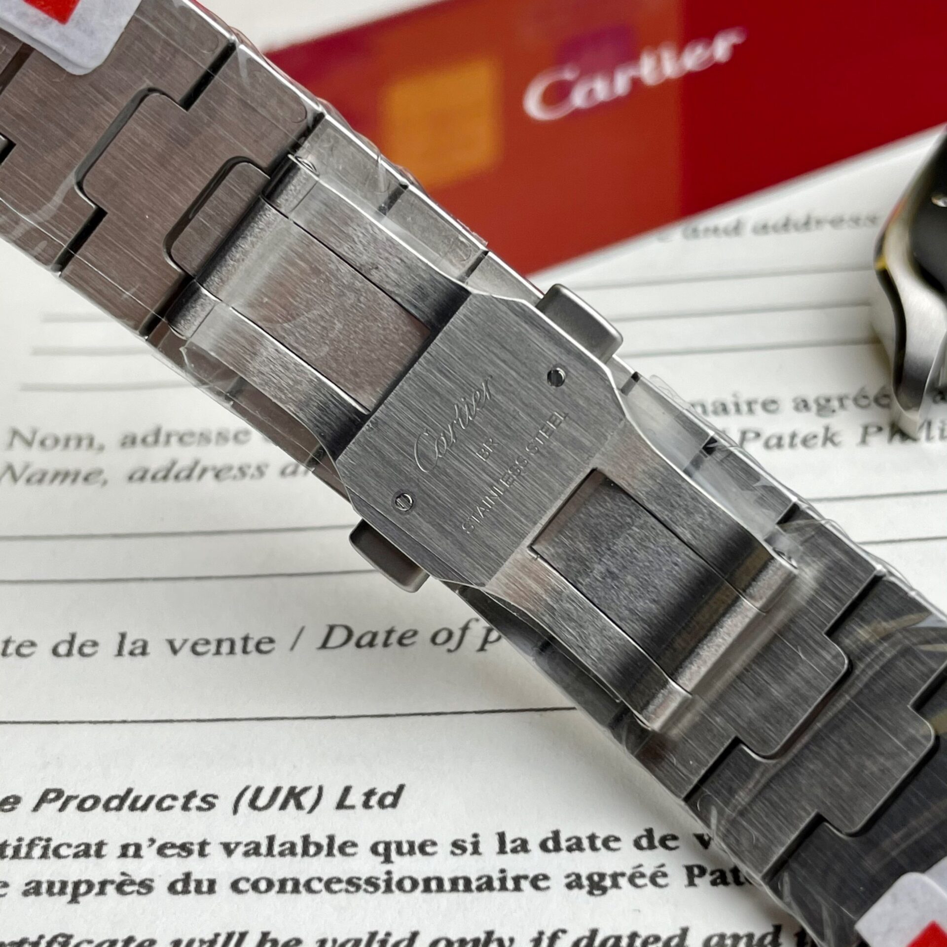 replica Cartier Replica Watch Santos Custom Moissanite Diamonds Hong Kong 39.8mm WATCHES 7 