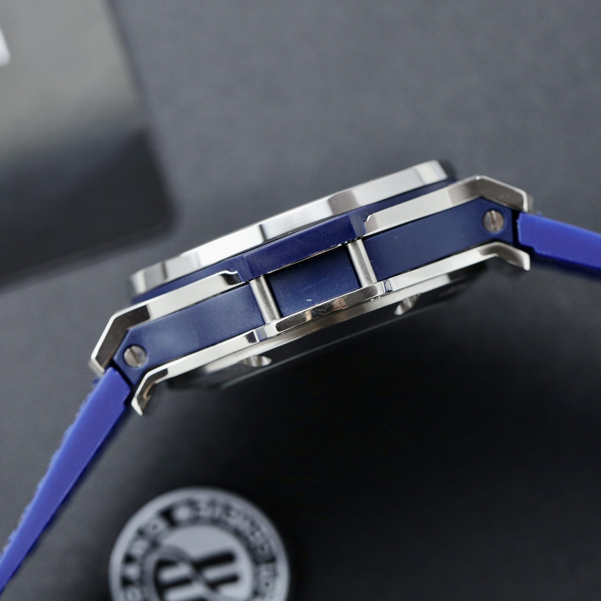 replica Hublot Replica Watches Spirit Of Big Bang King Gold Bezel Ceramic Blue 42mm WATCHES 7 