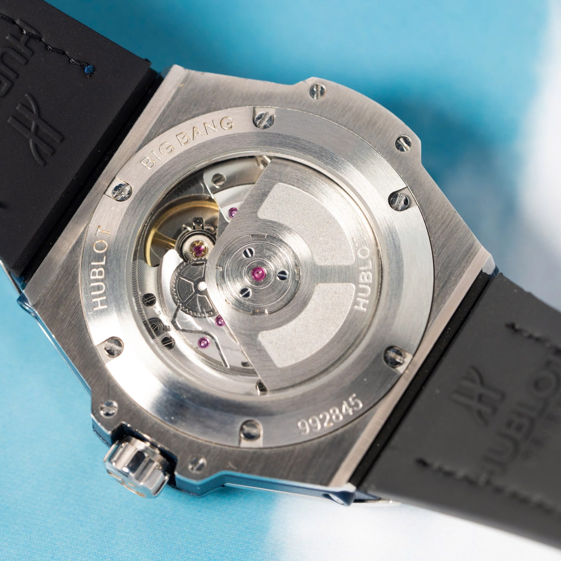 replica Hublot Best Replica Watch Square Bang King Gold Custom Moissanite Diamonds BBF 42mm WATCHES 7 