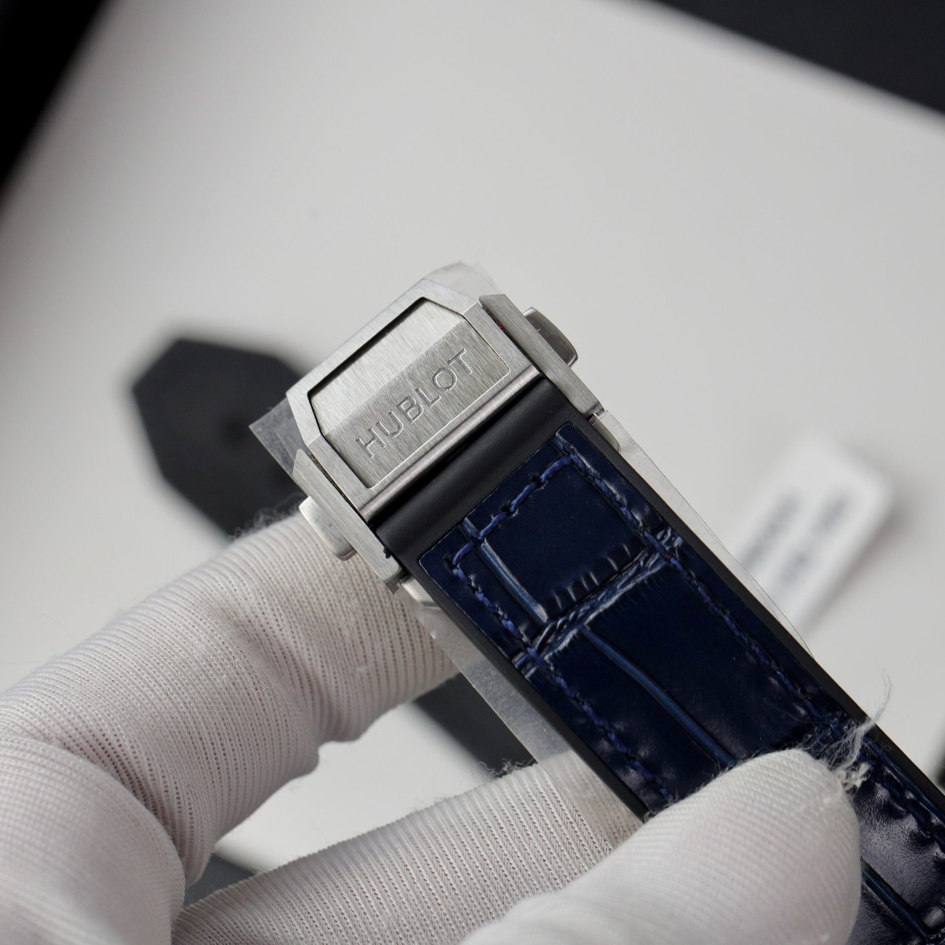 replica Hublot Replica Watches Big Bang Sang Bleu ll King Gold Black Dial BBF 45mm WATCHES 7 