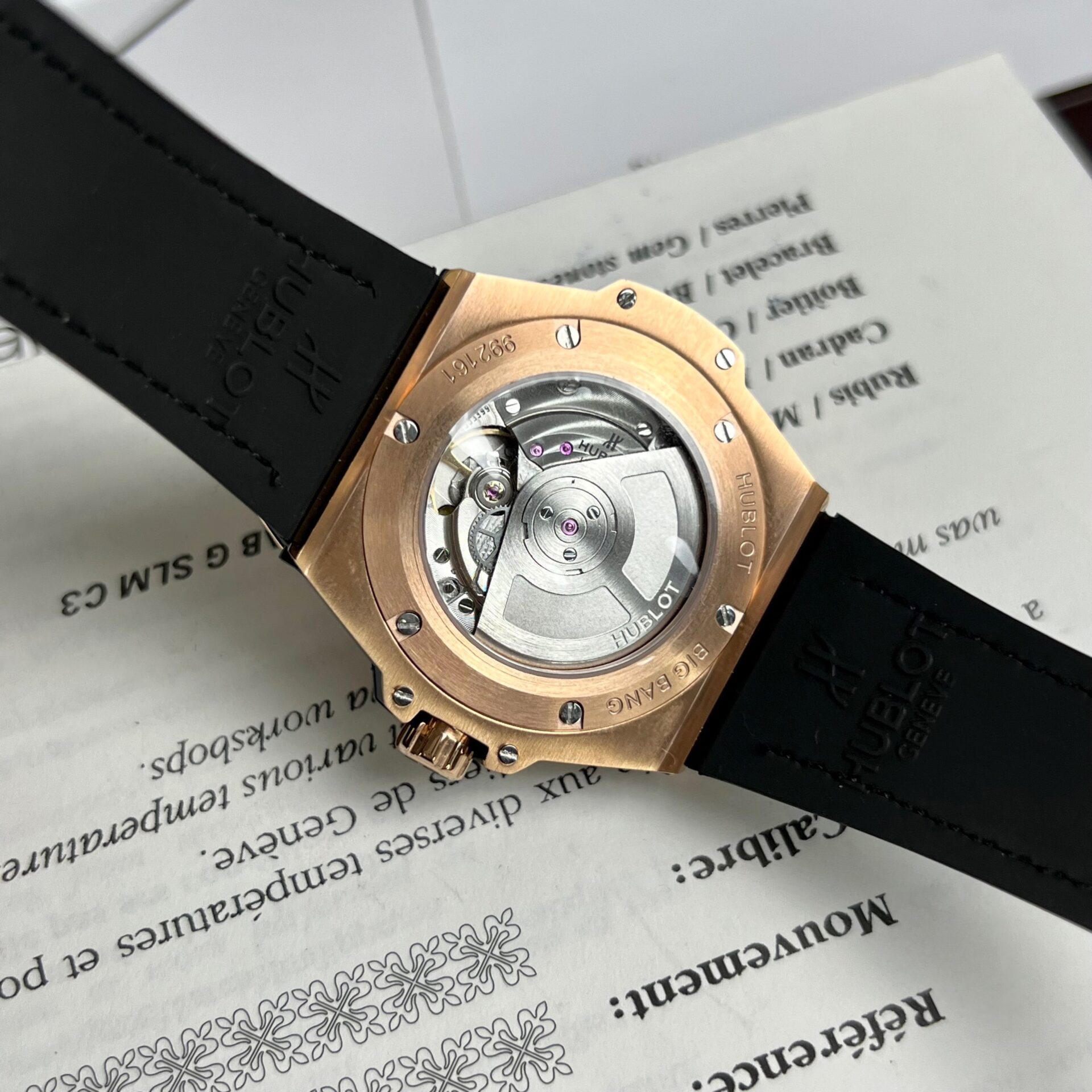replica Hublot Replica Watch Big Bang Unico King Gold Rubber Strap BBF Factory 42mm WATCHES 7 