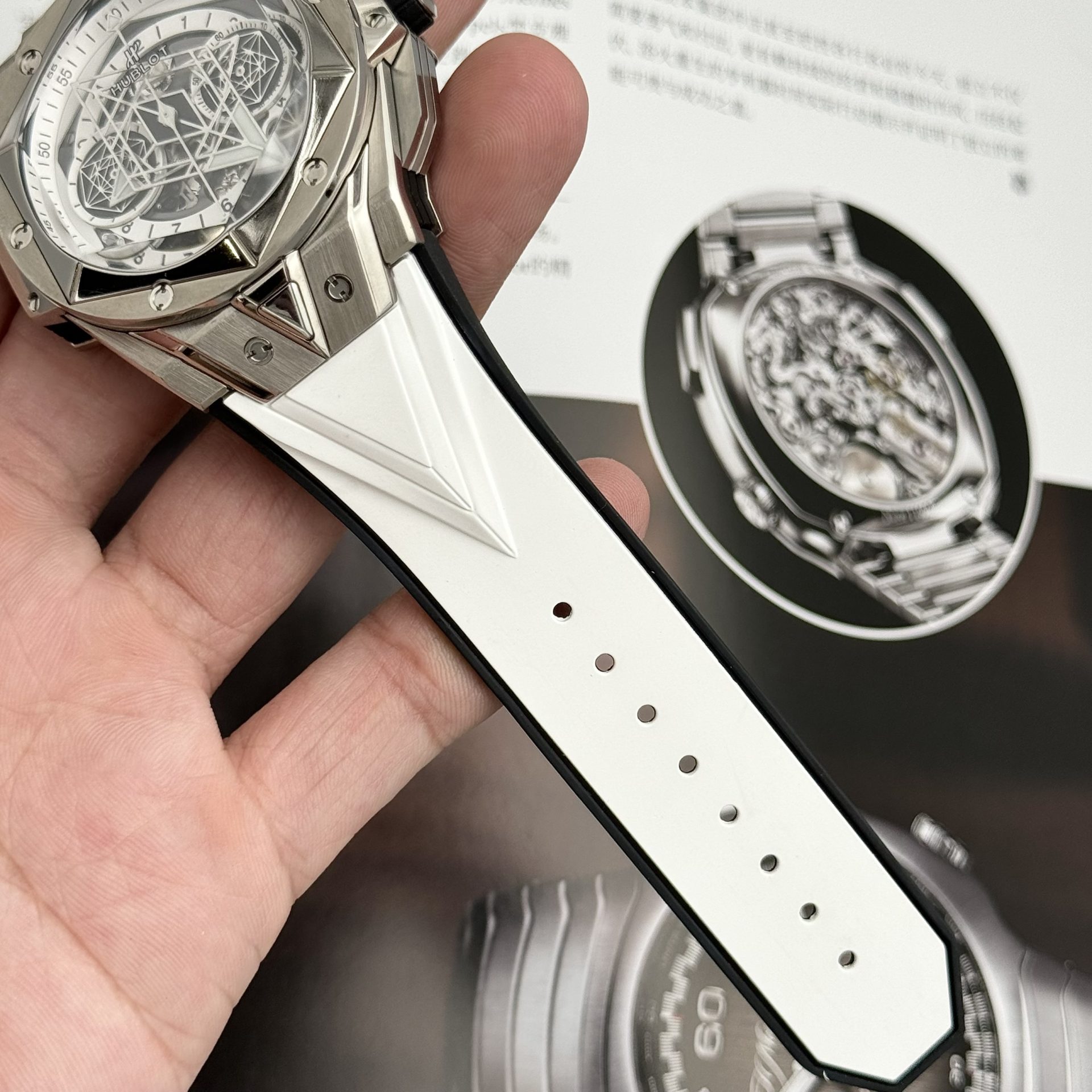 replica Hublot Replica Watches MP-06 Tourbillon Ceramic Black 45mm WATCHES 7 