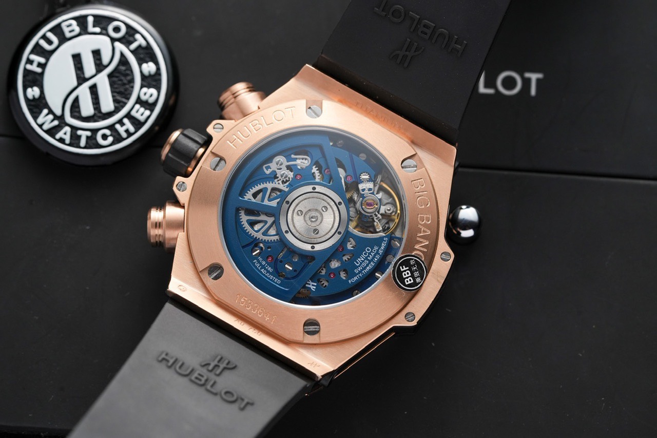 replica Hublot Replica Watches Square Bang Unico Ceramic White BBF Factory 42mm WATCHES 7 