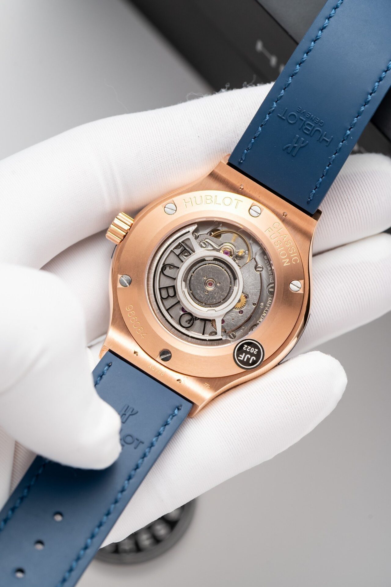 replica Hublot Replica Watches Big Bang Sang Bleu II Titanium White Dial BBF 45mm WATCHES 7 