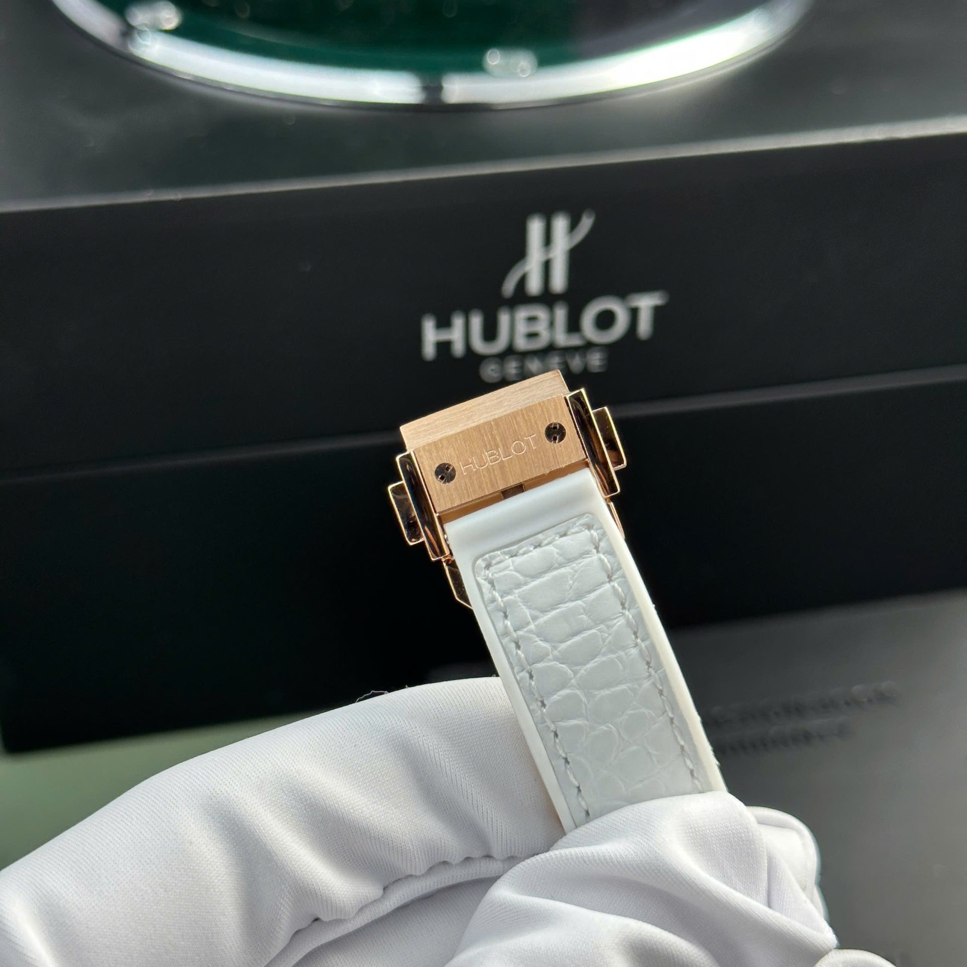 replica Hublot Best Replica Watch Big Bang Unico White Ceramic Rubber Strap BBF Factory 42mm WATCHES 7 