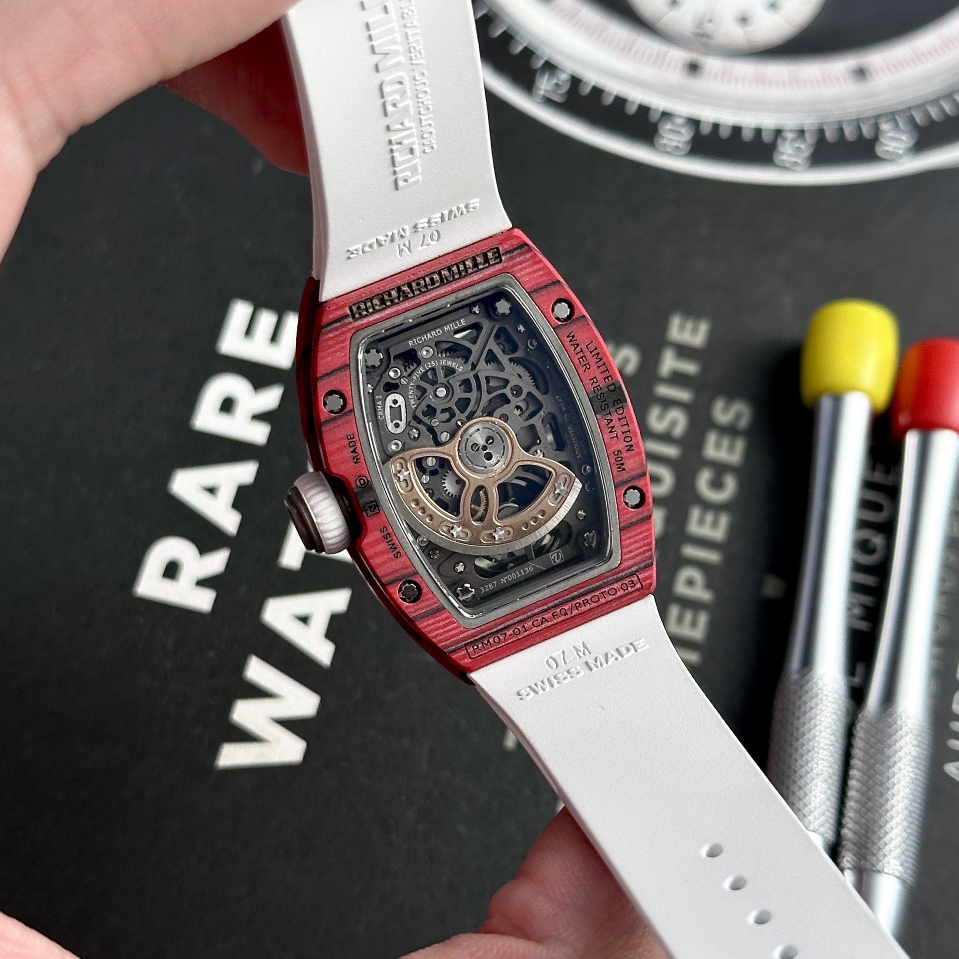 replica Richard Mille Best Replica Watch RM21-01 Tourbillon RM Factory 45mm WATCHES 7 