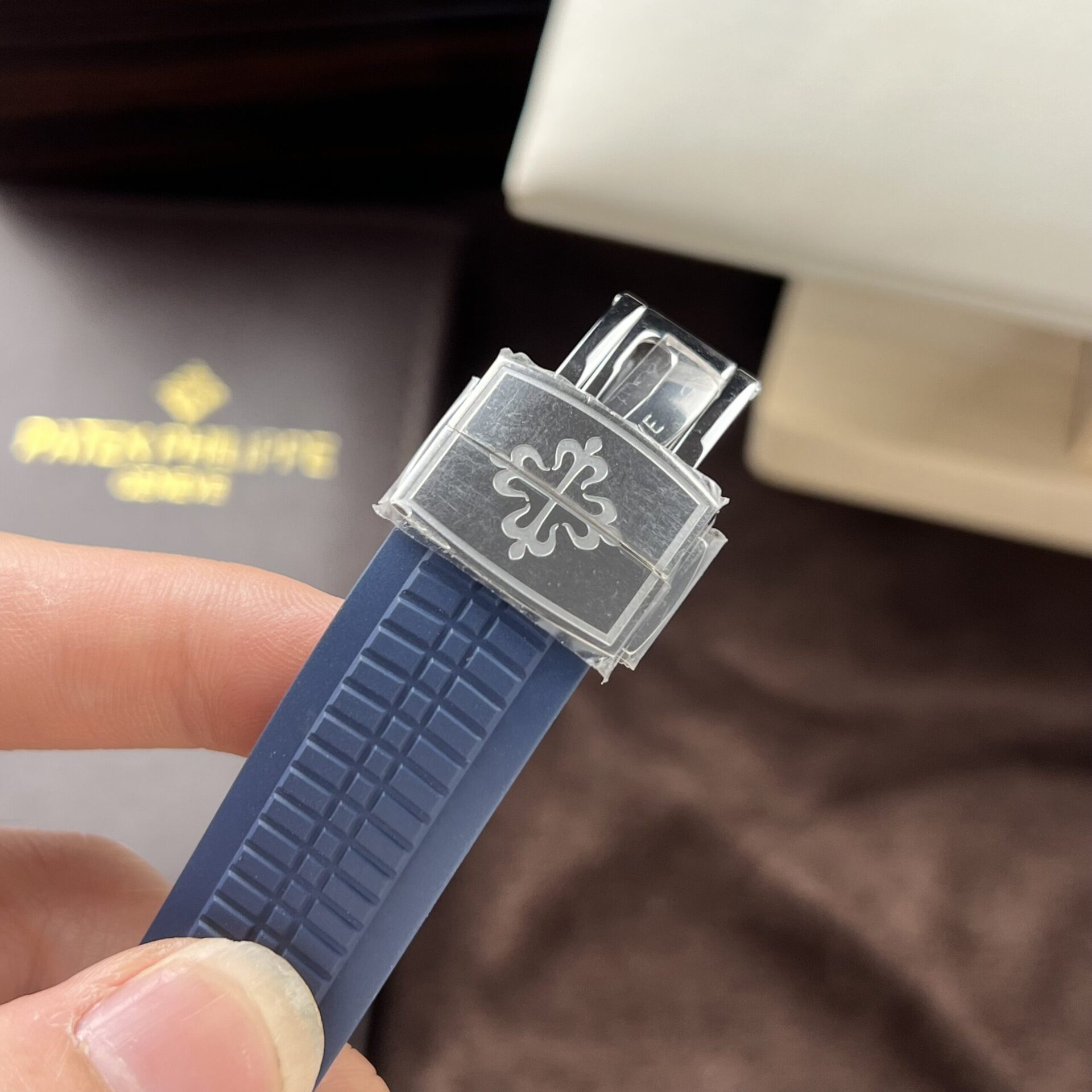replica Patek Philippe Replica Watches Calatrava 5227R Leather Strap 3K Factory 39mm WATCHES 7 