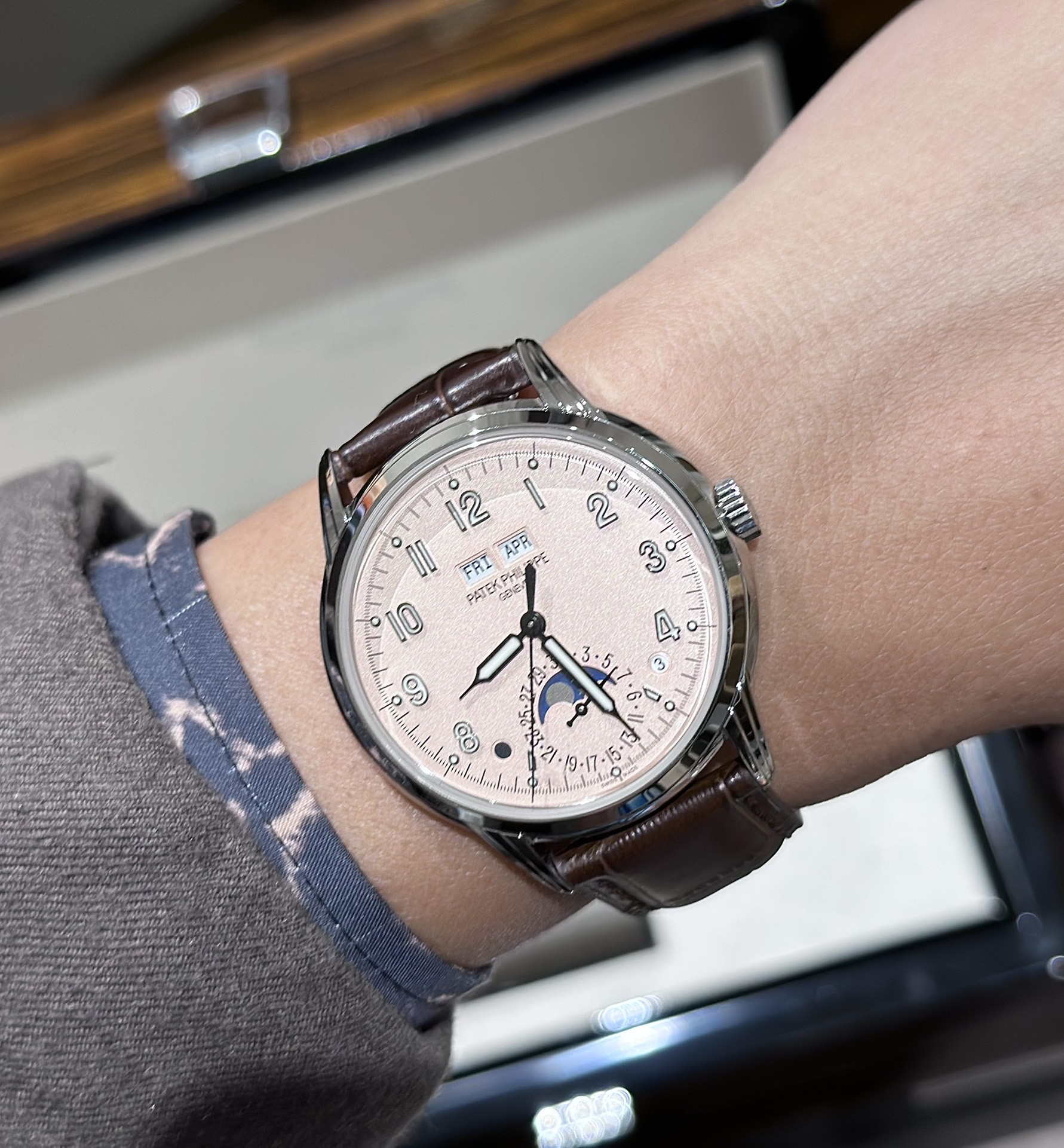 replica Patek Philippe Replica Watches Aquanaut 5168G Blue Rubber Strap GR Factory 42mm WATCHES 7 