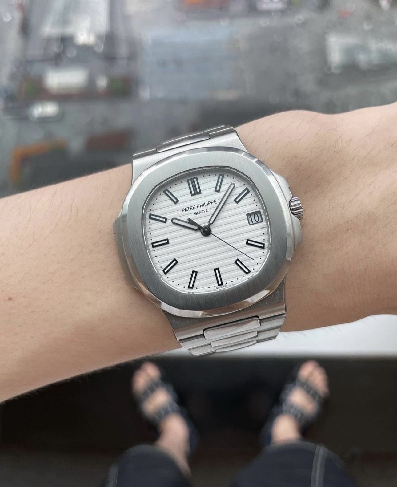 replica Patek Philippe Replica Watch Calatrava 5227G Mechanical Ivory Dial 3K Factory 39mm WATCHES 7 