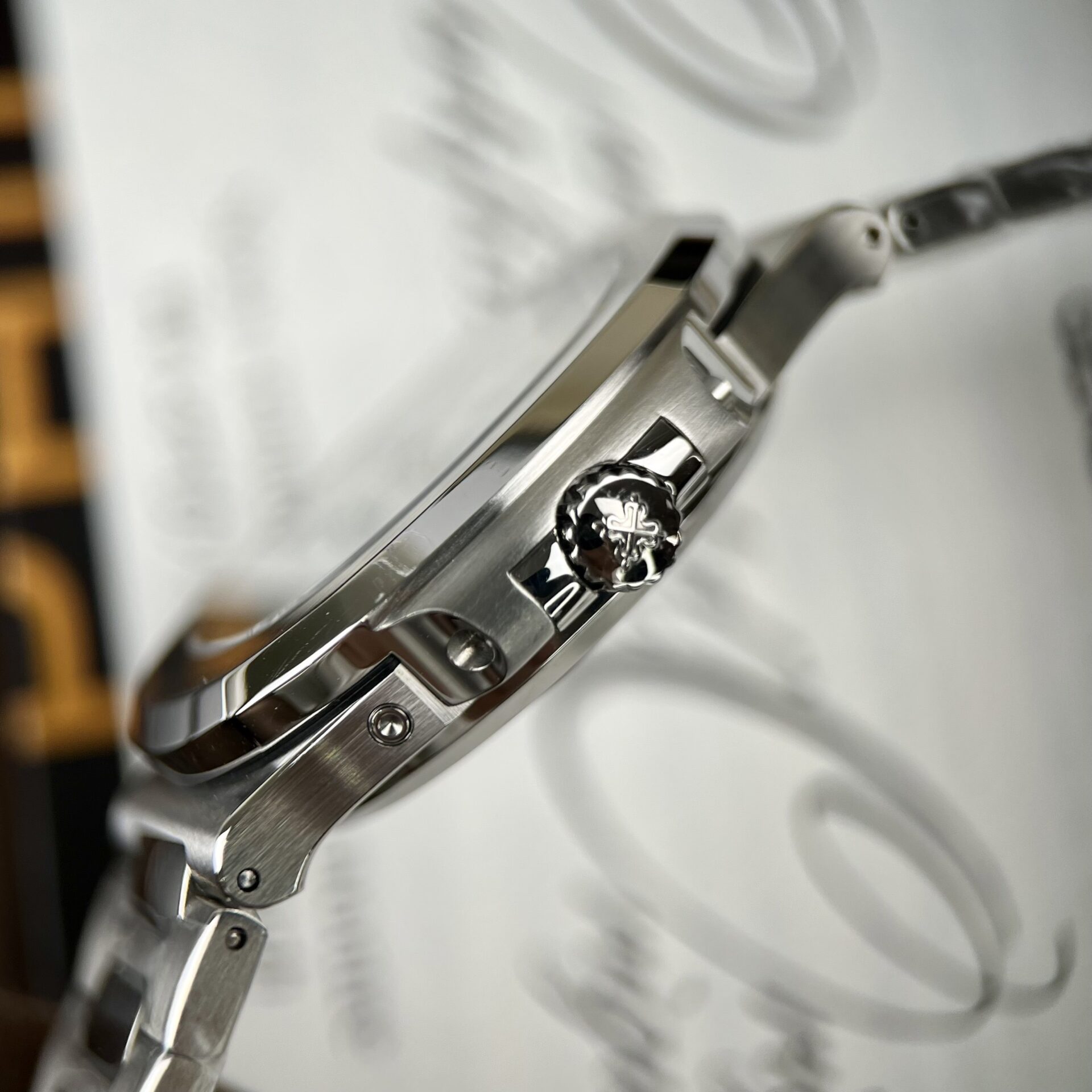 replica Patek Philippe Best Replica Watch Nautilus 5719 Custom CVD Diamond And White Gold 40mm WATCHES 7 