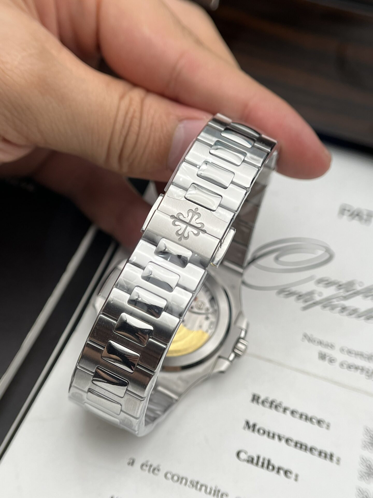 replica Patek Philippe Replica Watch Aquanaut 5067 Gray Dial Rubber Strap 35.6mm WATCHES 7 