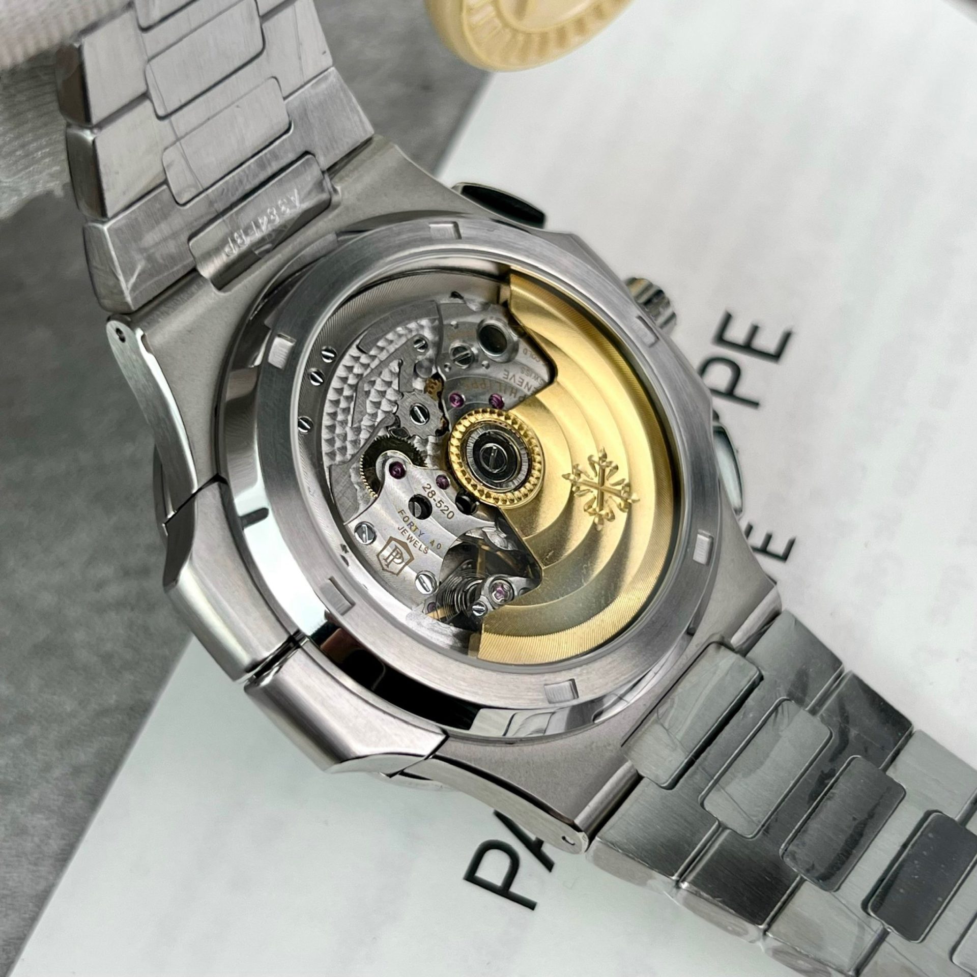 replica Patek Philippe Replica Watches Nautilus 7010 Womens Black Dial 32mm WATCHES 7 