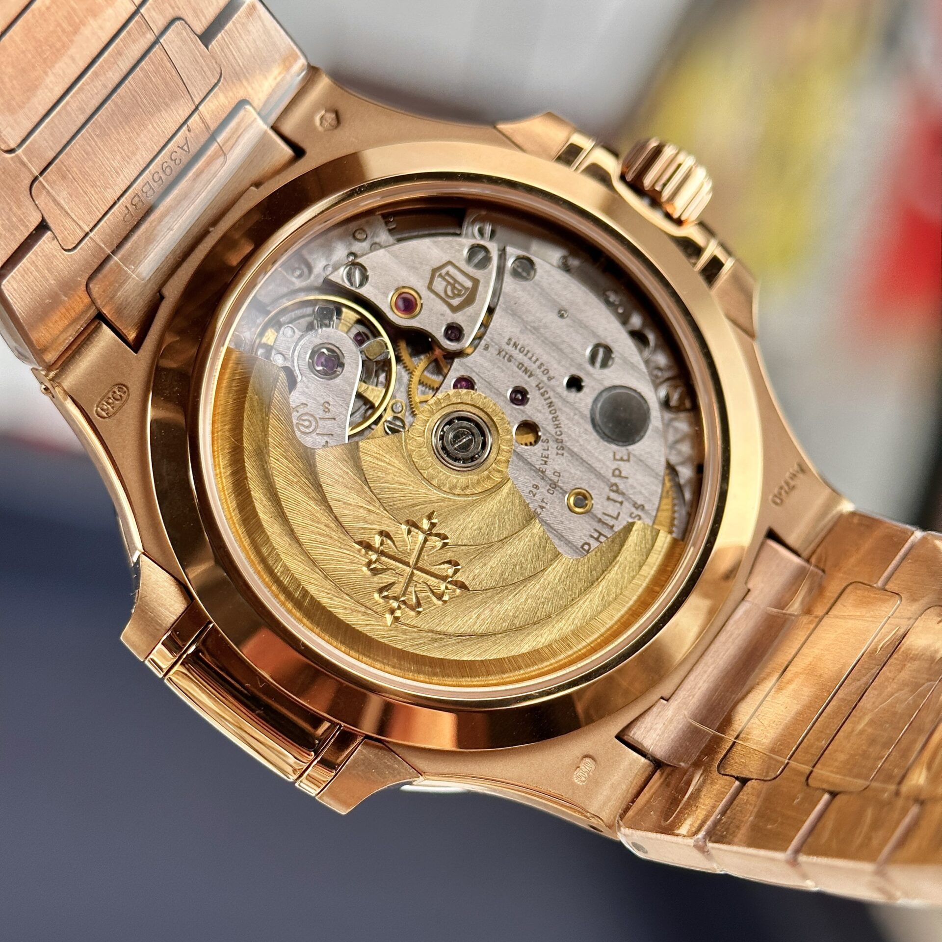 replica Patek Philippe Replica Watch Nautilus 5724R Gold Wrapped GR Factory 40mm WATCHES 7 