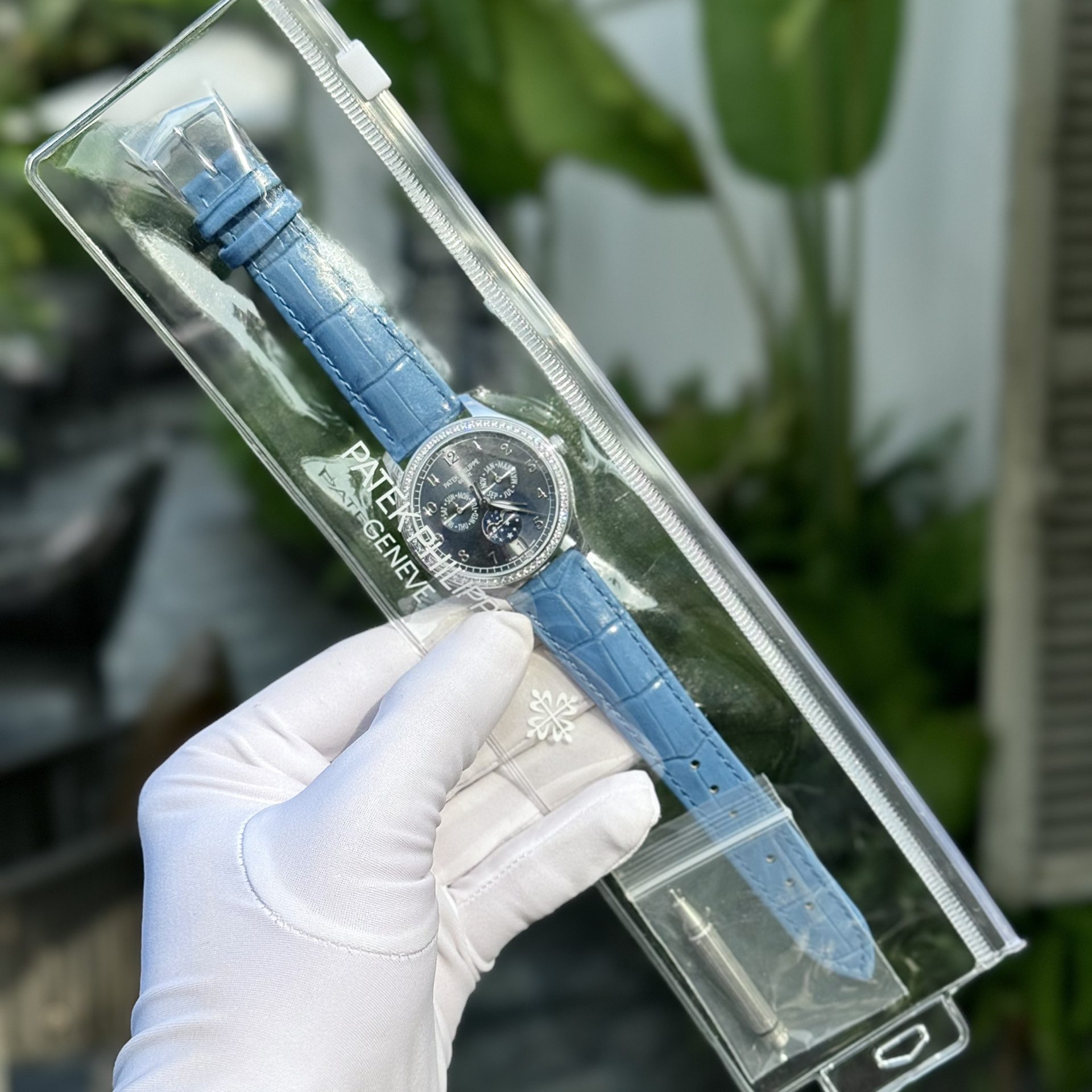 replica Patek Philippe Replica Watch Complications 5905G Dial Black 42mm WATCHES 7 