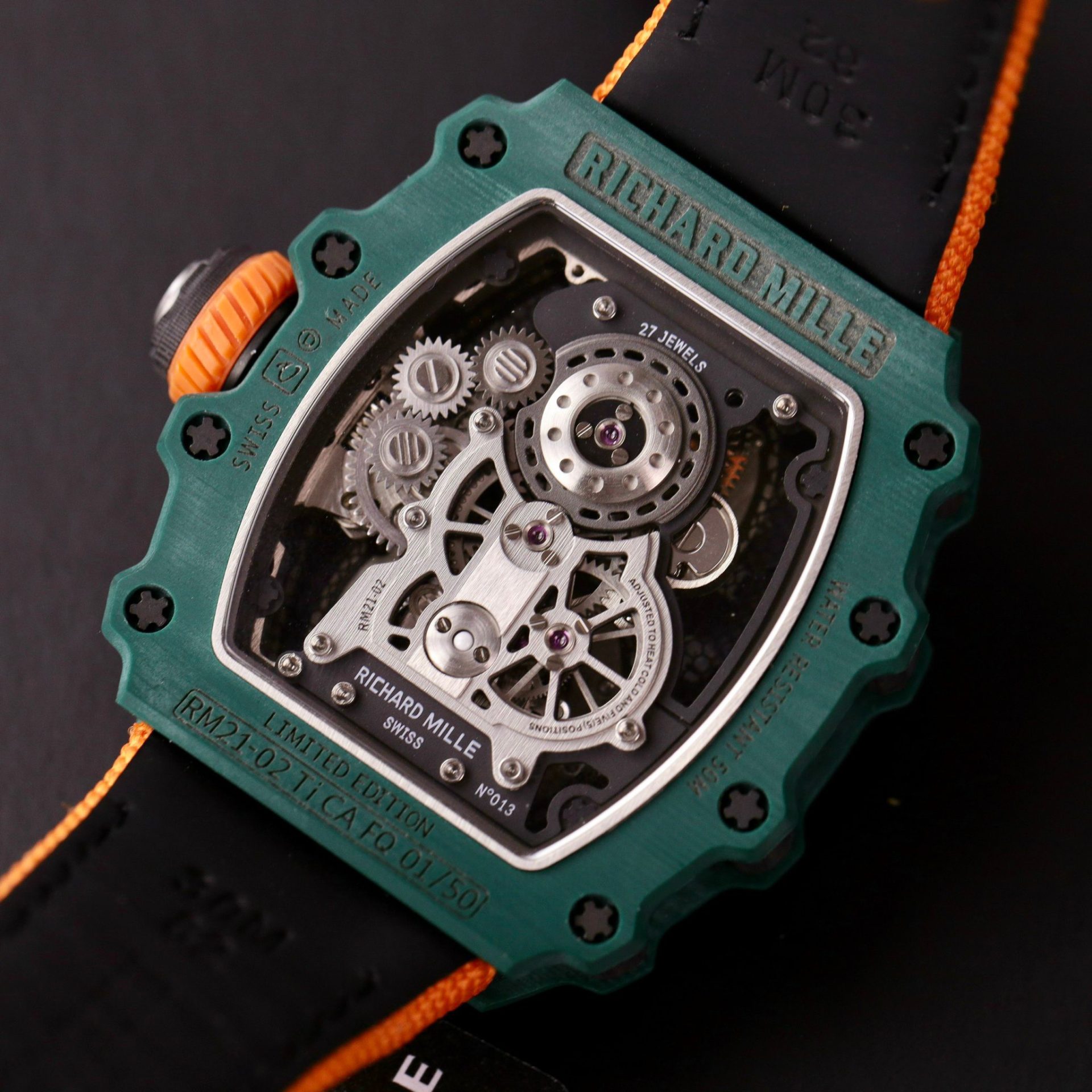 replica Richard Mille Best Replica Watch RM21-01 Tourbillon RM Factory 45mm WATCHES 7 