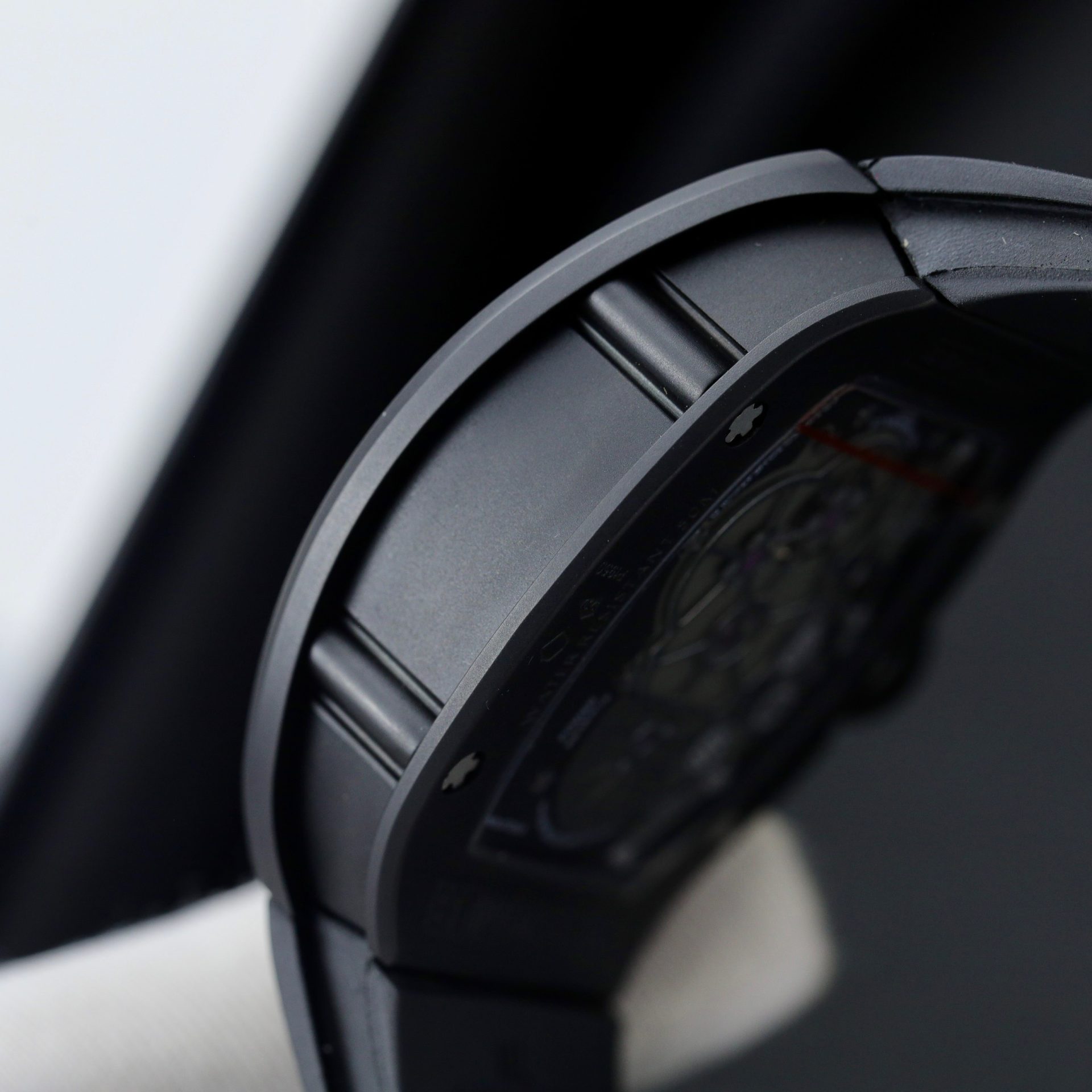replica Richard Mille Replica Watch RM055 Carbon White Rubber Strap 45mm WATCHES 7 