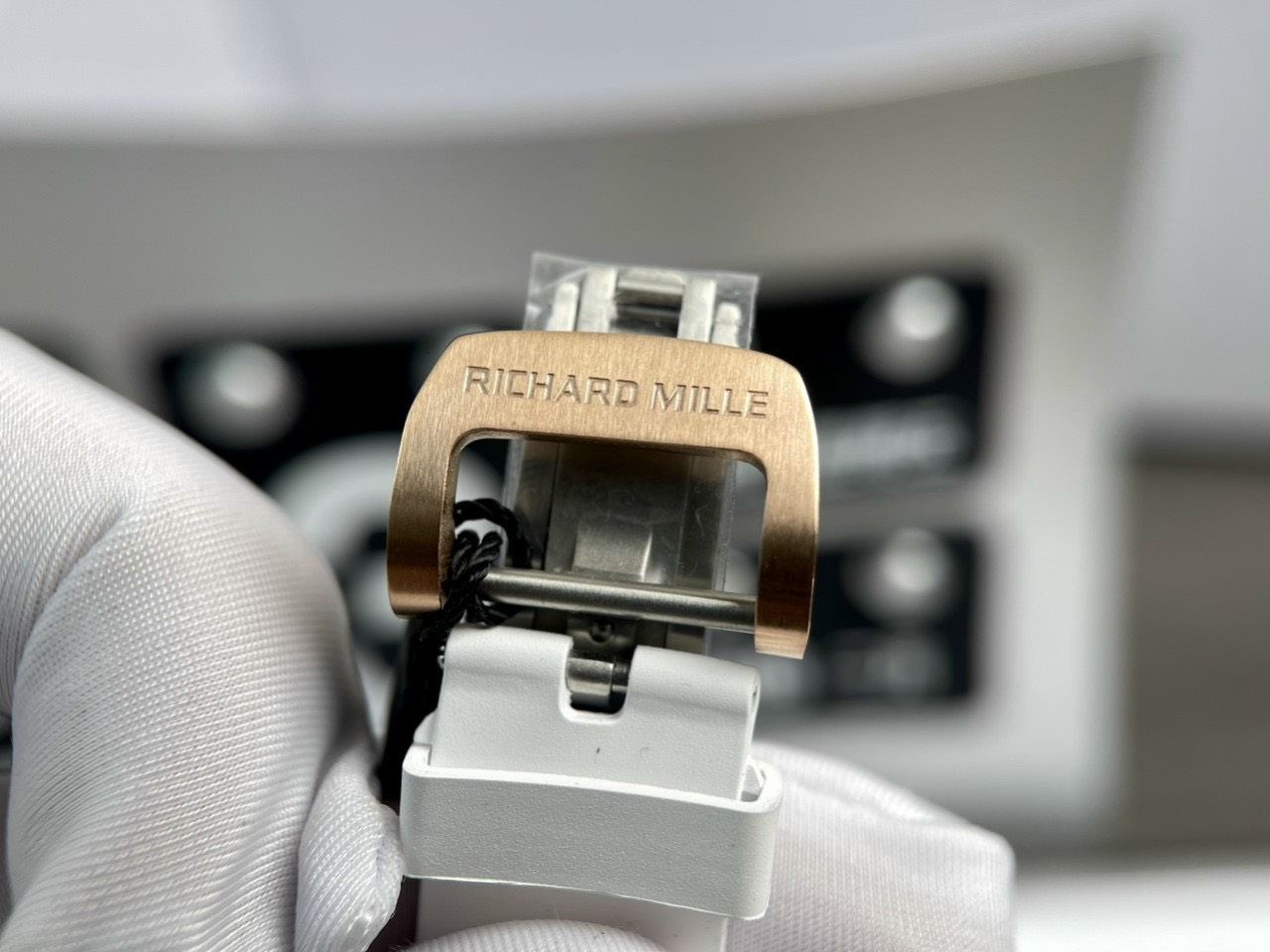 replica Richard Mille Replica Watch RM51-02 Rose Gold Rubber Strap 40mm WATCHES 7 