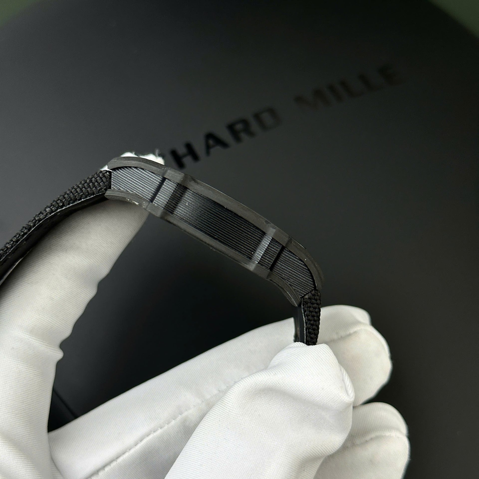 replica Richard Mille Replica Watch RM055 Bubba Watson Black Ceramic BBR Factory 45mm WATCHES 7 
