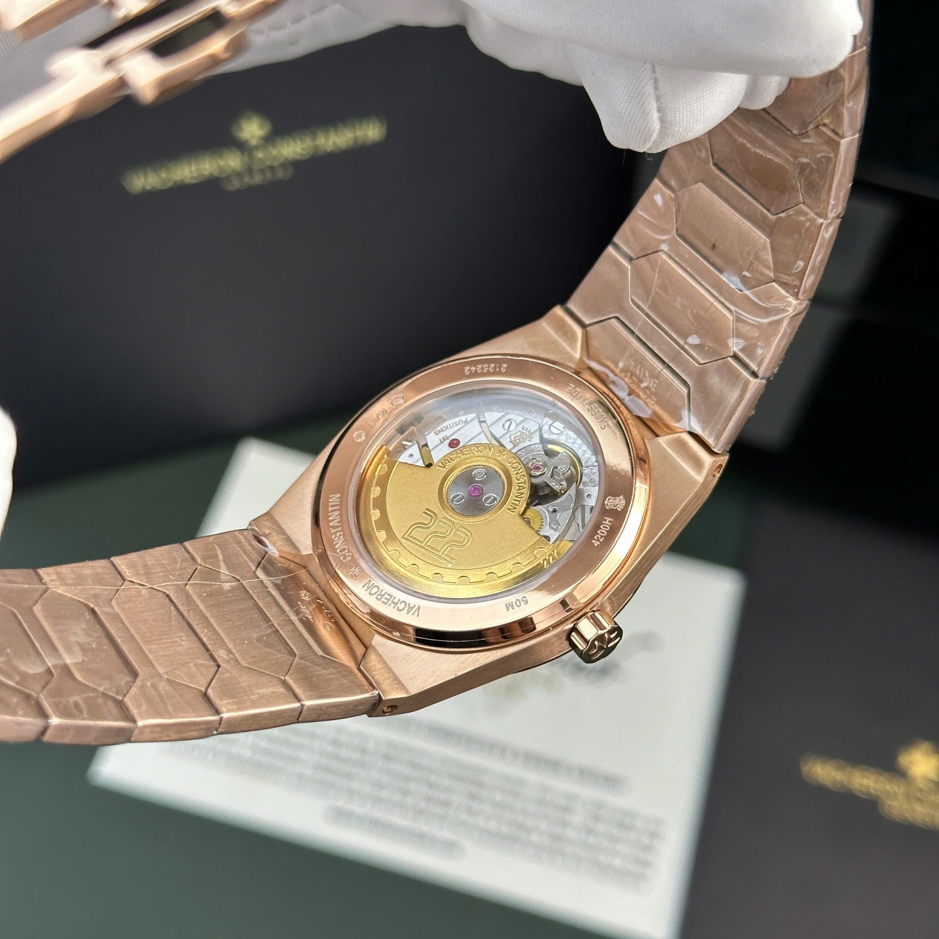 replica Vacheron Constantin Best Replica Watch Overseas 5500V Dial Blue 42.5mm WATCHES 7 