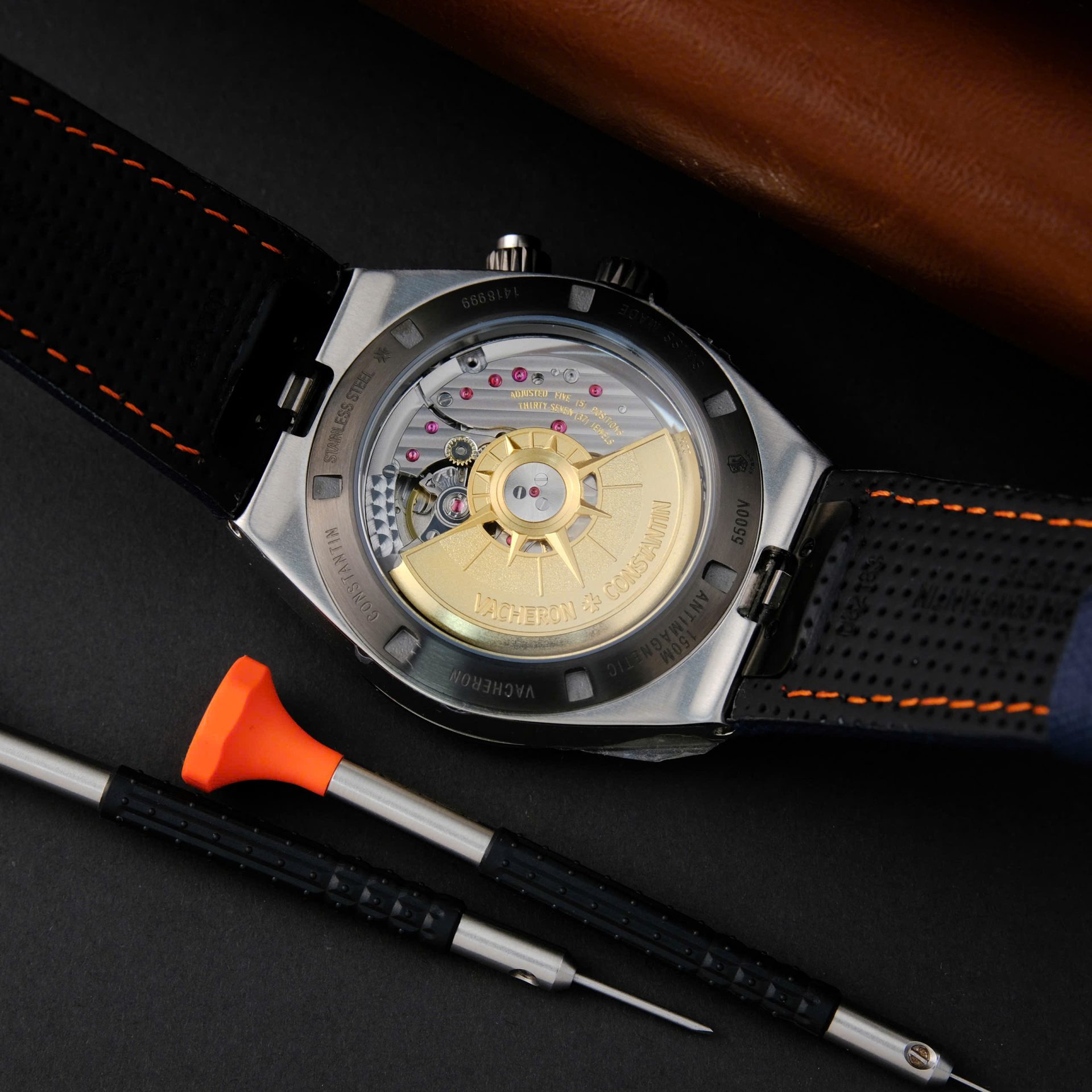 replica Vacheron Constantin Replica Watch Overseas 4500V Rose Gold Blue Dial PPF 41mm WATCHES 7 