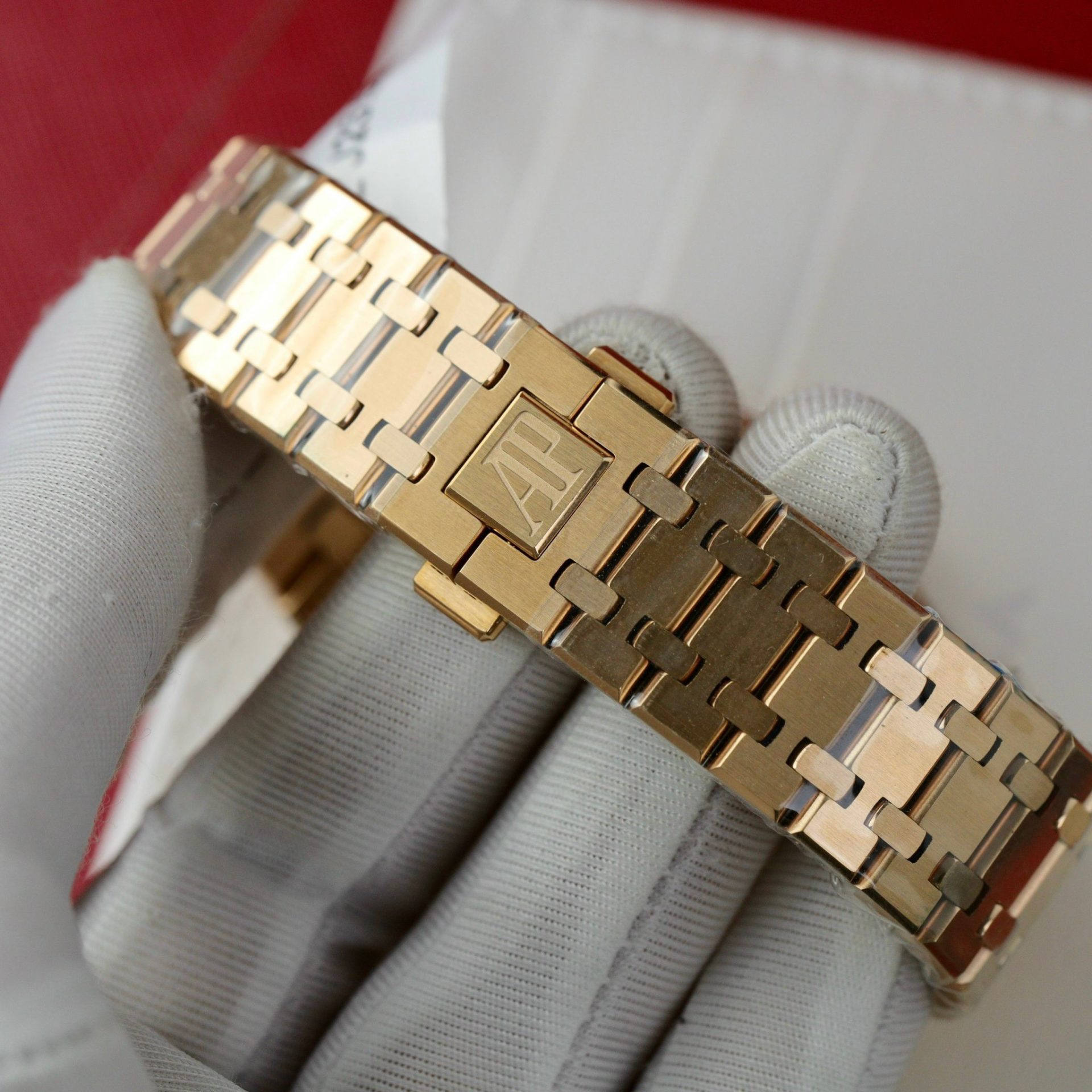 replica Audemars Piguet Replica Watch Royal Oak Tourbillon Rose Gold 26522OR Dial Blue 41mm WATCHES 8 