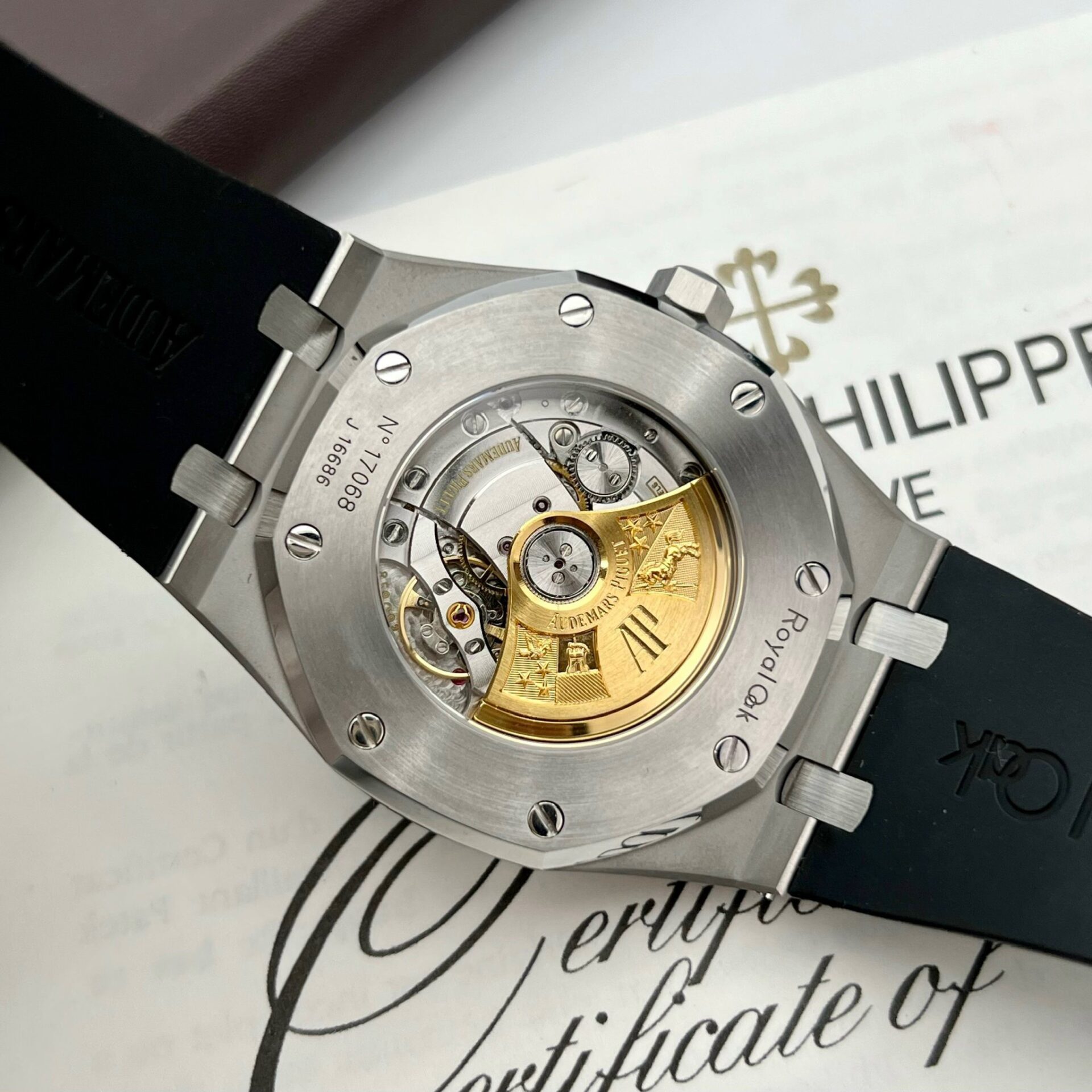 replica Audemars Piguet Replica Watch Royal Oak 26331OR Chocolate Dial IP Factory 41mm WATCHES 8 