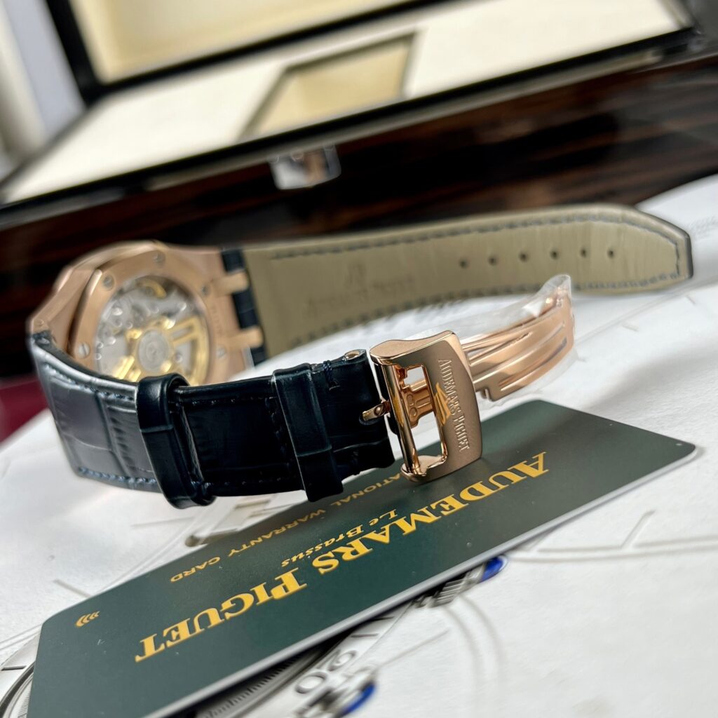 replica Audemars Piguet Royal Oak 26715ST Blue Dial Replica Watch ZF Factory 38mm WATCHES 8 