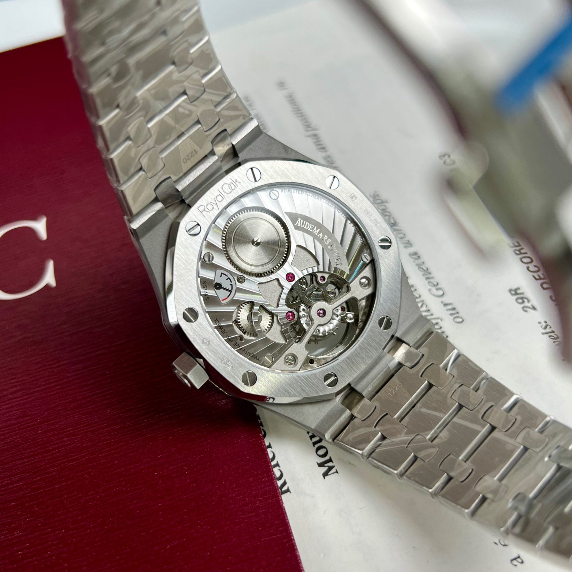 replica Audemars Piguet Royal Oak 26715ST Blue Dial Replica Watch ZF Factory 38mm WATCHES 8 
