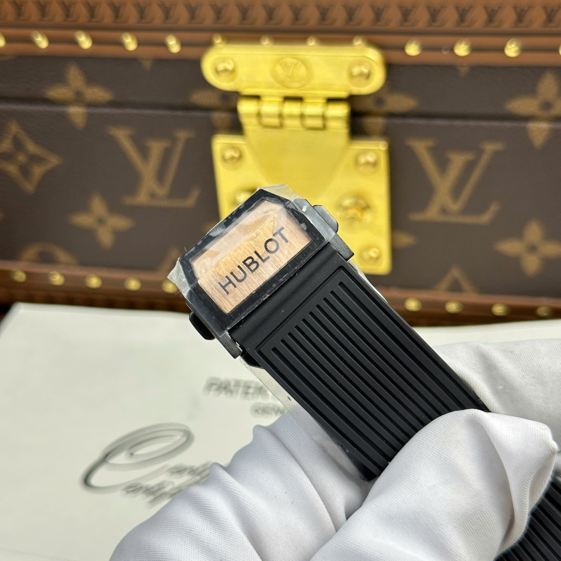 replica Hublot Best Replica Watch Big Bang Unico White Ceramic Rubber Strap BBF Factory 42mm WATCHES 8 