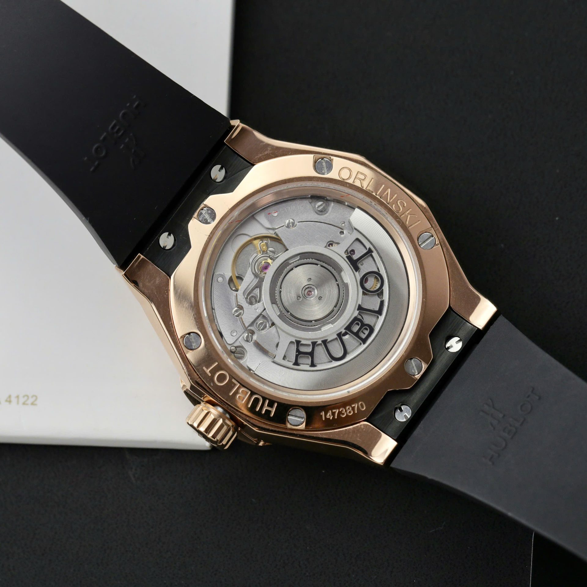 replica Hublot Replica Watches Square Bang Unico Ceramic White BBF Factory 42mm WATCHES 8 