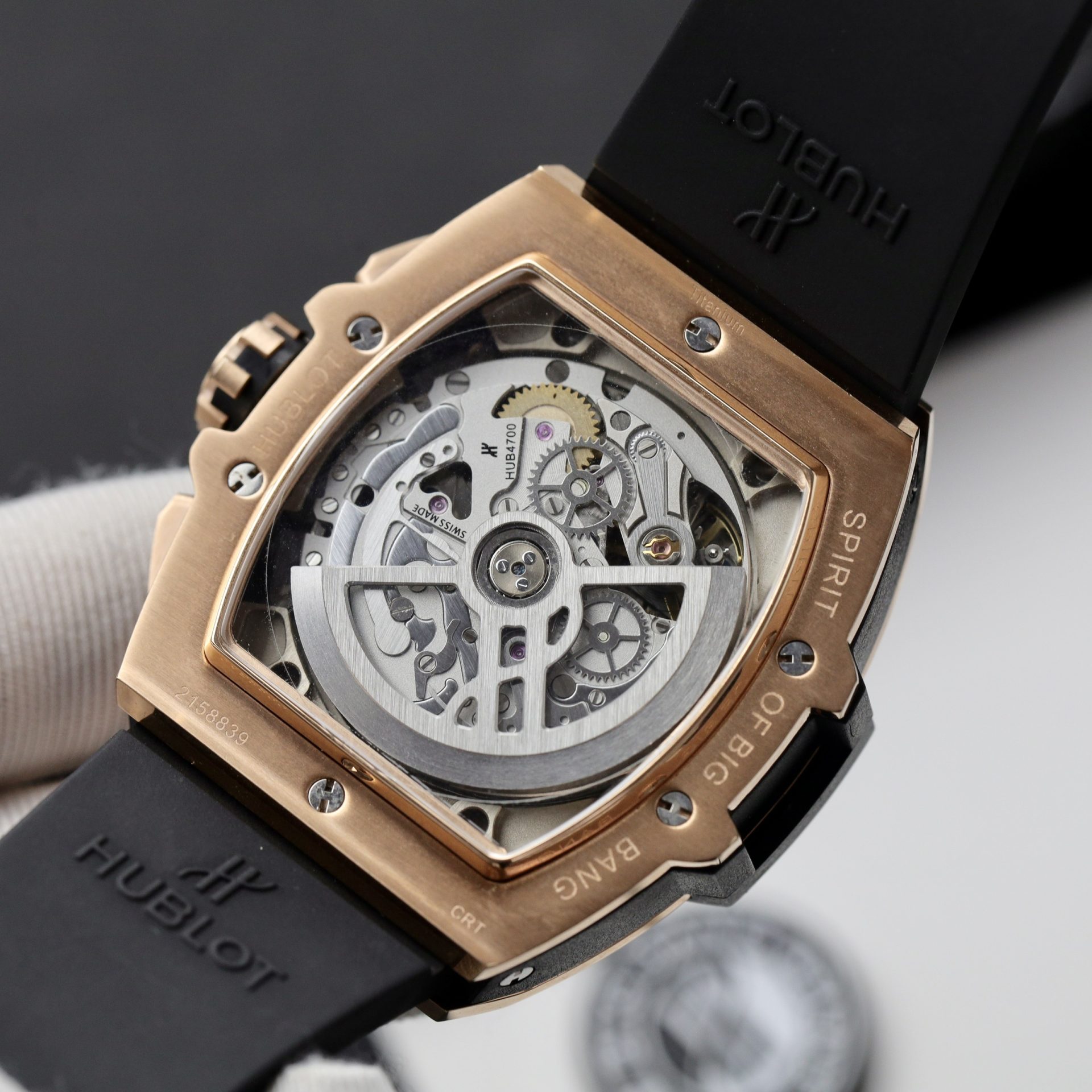 replica Hublot Best Replica Watch Square Bang King Gold Custom Moissanite Diamonds BBF 42mm WATCHES 8 