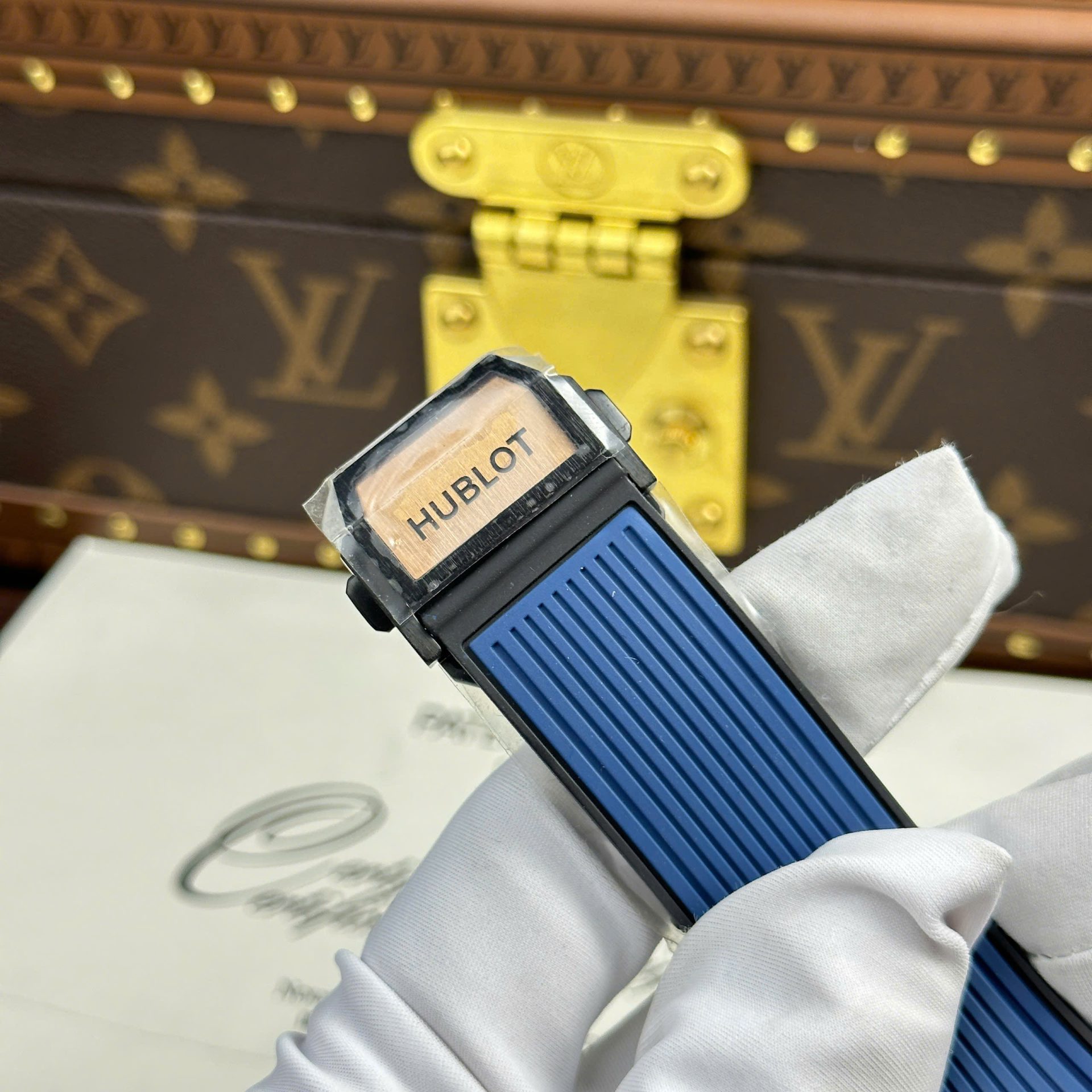 replica Hublot Replica Watches Square Bang Unico Ceramic White BBF Factory 42mm WATCHES 8 