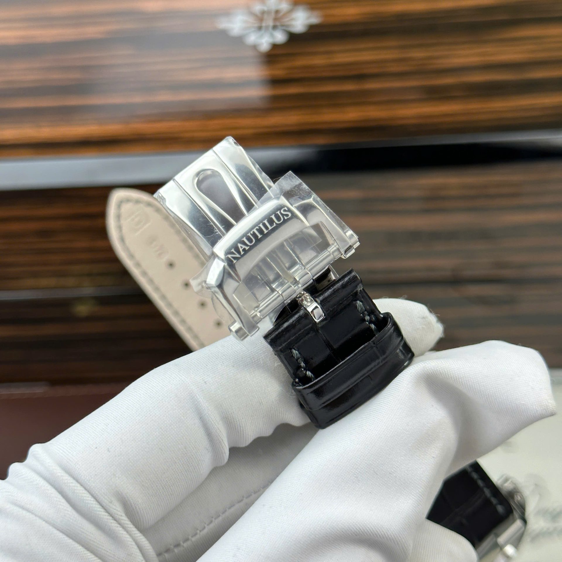 replica Patek Philippe Replica Watch Complications 5961R Dial Black TW Factory 40.5mm WATCHES 8 
