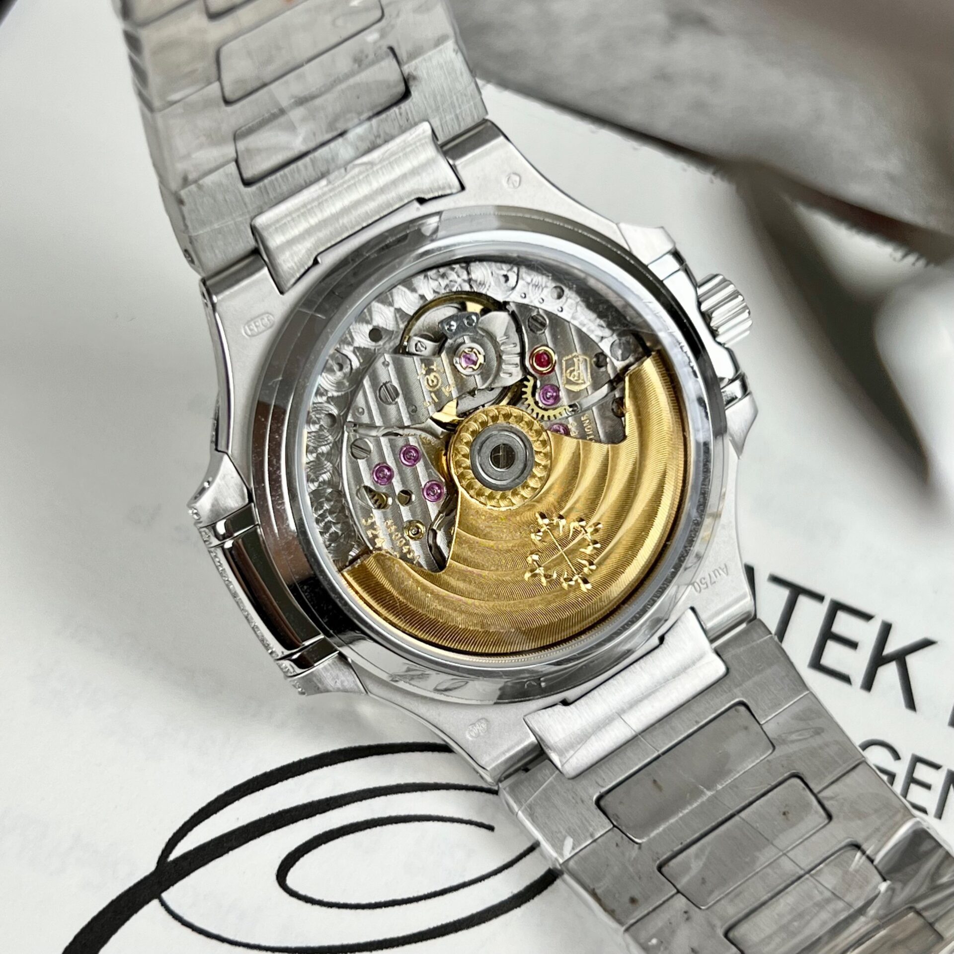 replica Patek Philippe Replica Watches Nautilus 7010 Womens Black Dial 32mm WATCHES 8 