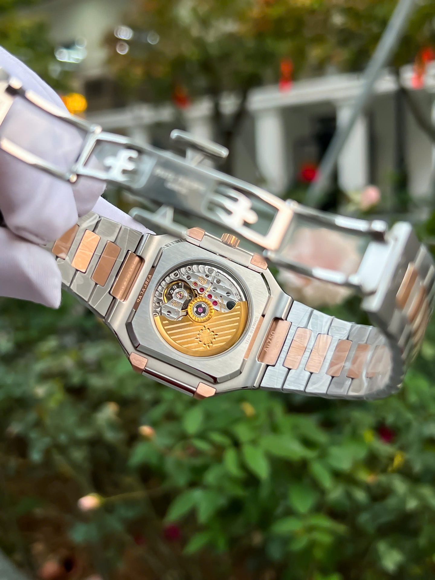 replica Patek Philippe Fake Watches Nautilus 7010 Womens Metal Wire 32mm WATCHES 8 