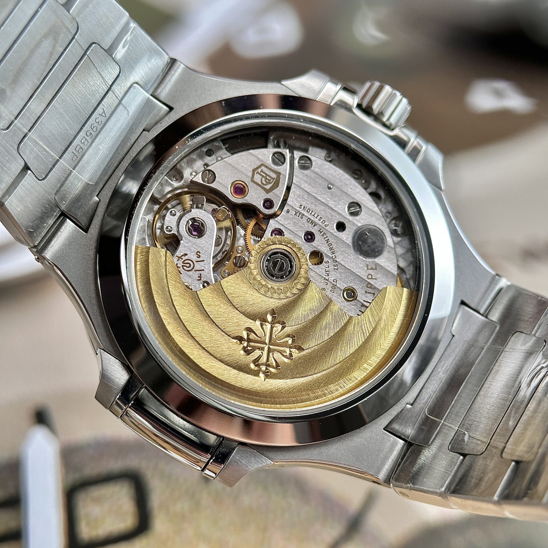 replica Patek Philippe Clone Watch Nautilus 7010 Womens White Dial 32mm WATCHES 8 
