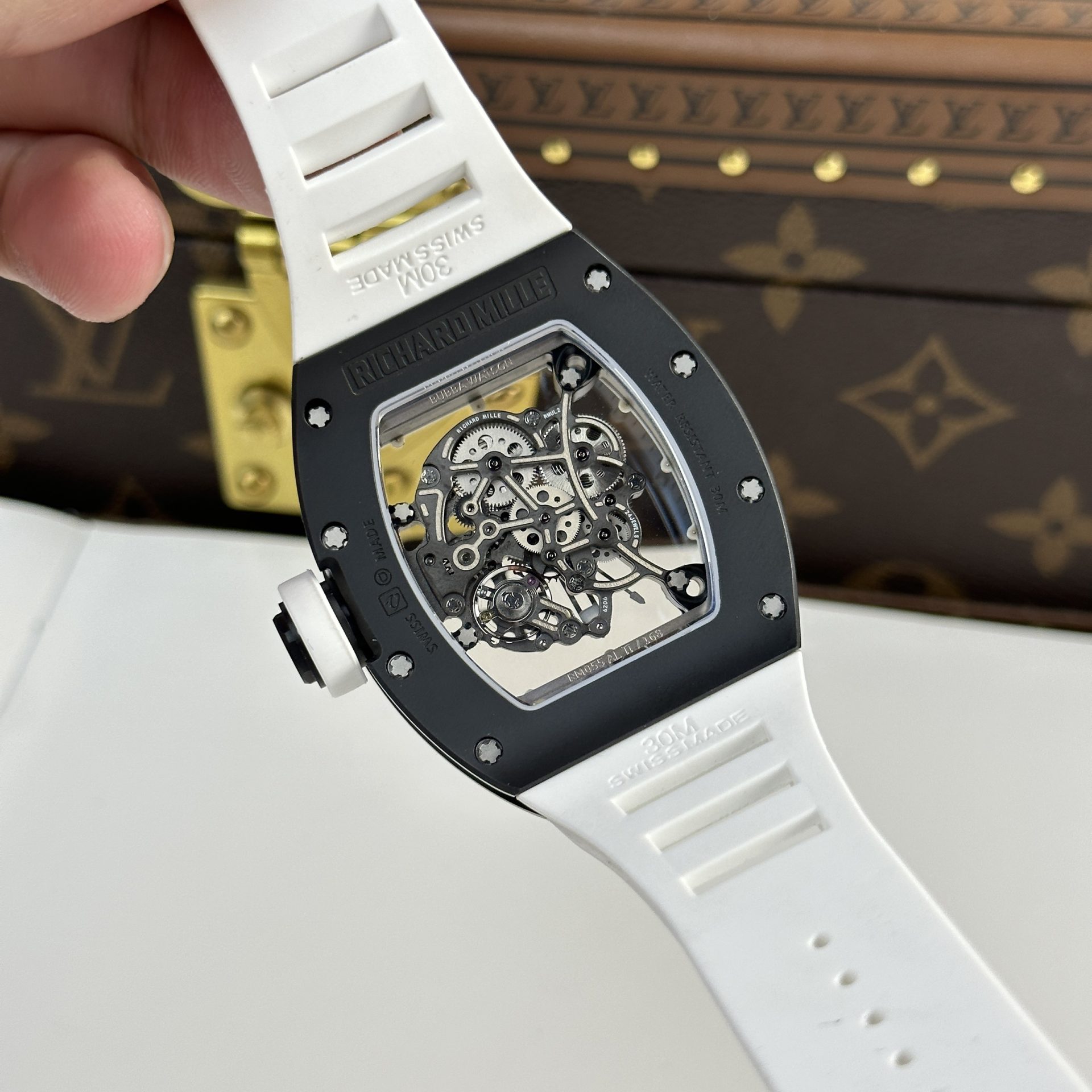 replica Richard Mille Fake Watch RM67-02 Carbon Shell Automatic 39x48mm WATCHES 8 