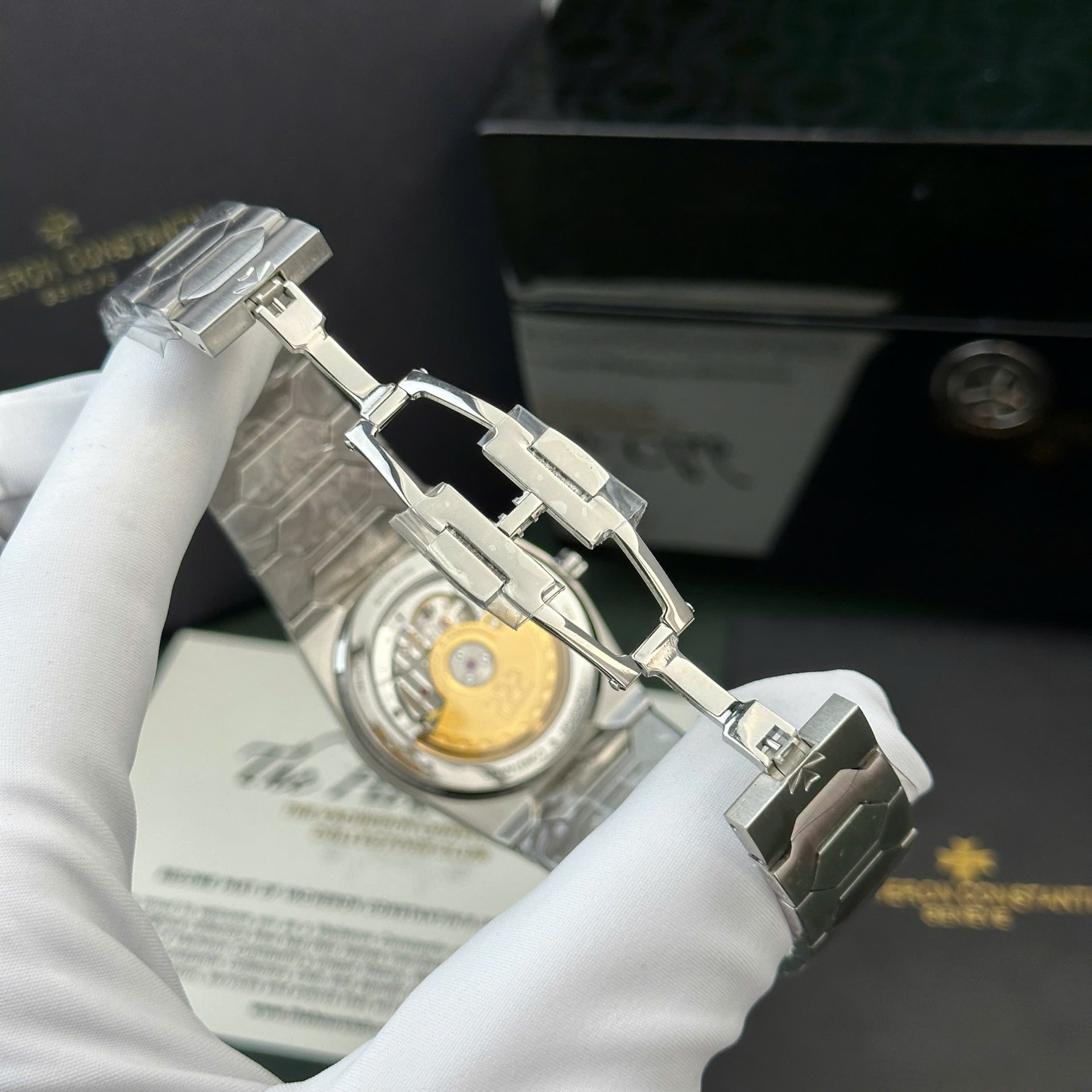 replica Vacheron Constantin Overseas Dual Time 7900V Replica Watch Black Dial PZ Factory 41mm WATCHES 8 