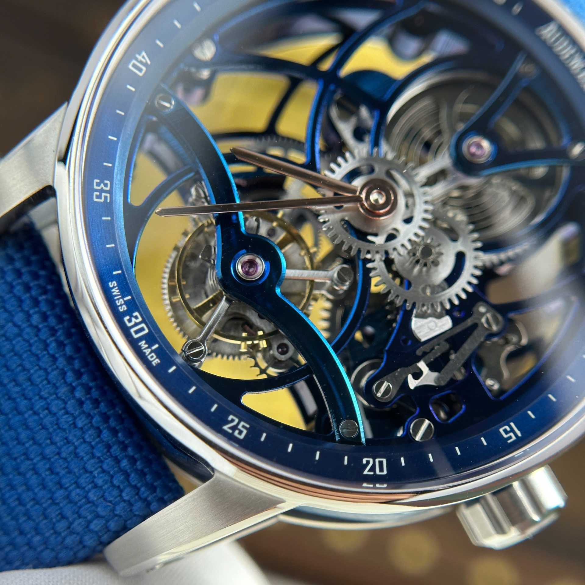 replica Audemars Piguet Fake Watch Royal Oak 15450ST Dial Blue APS Factory 37mm WATCHES 9 