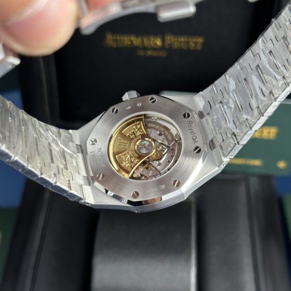 replica Audemars Piguet Fake Watch Royal Oak 15450ST Dial Blue APS Factory 37mm WATCHES 9 