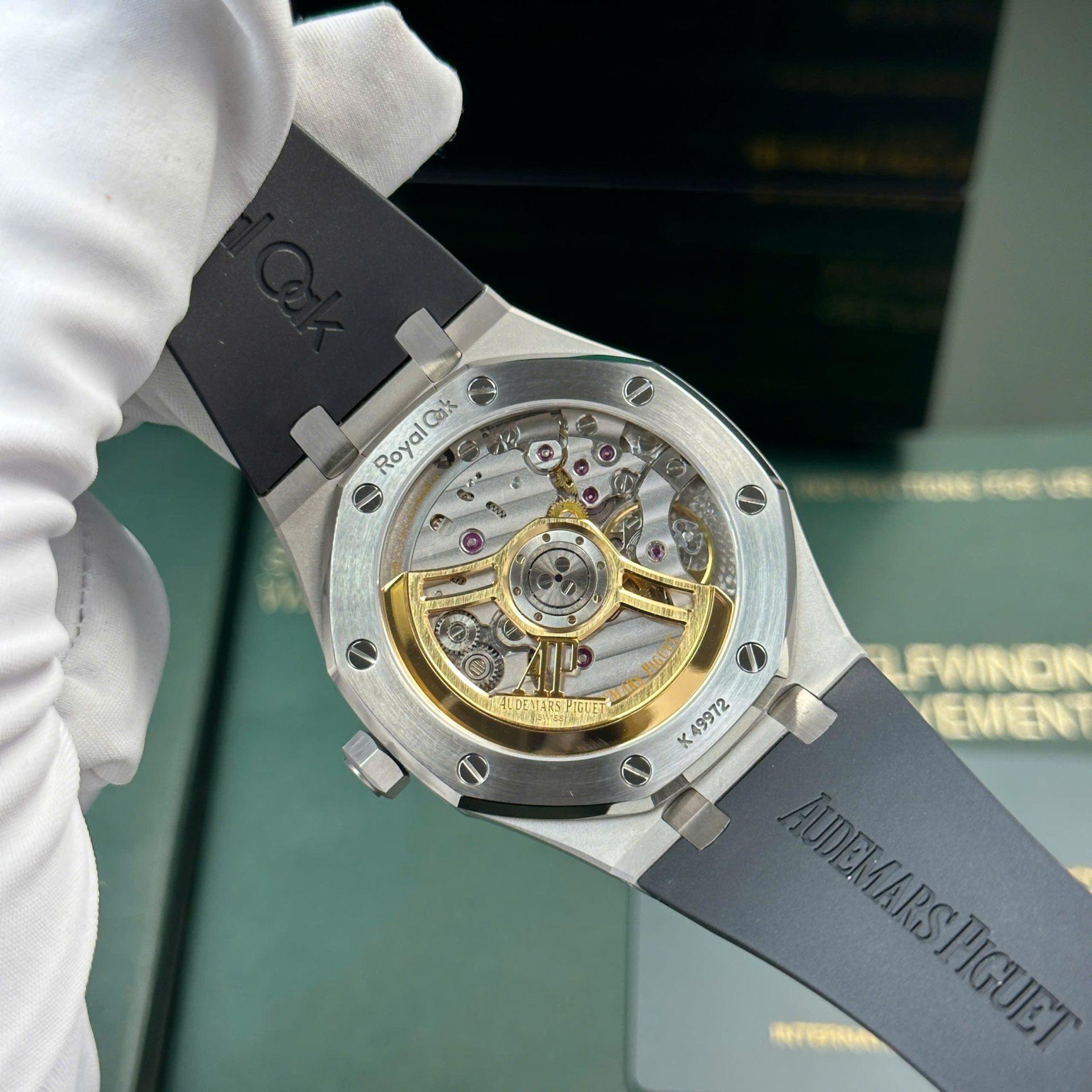 replica Audemars Piguet Replica Watches Royal Oak 26331 Frosted Gold 41mm WATCHES 9 