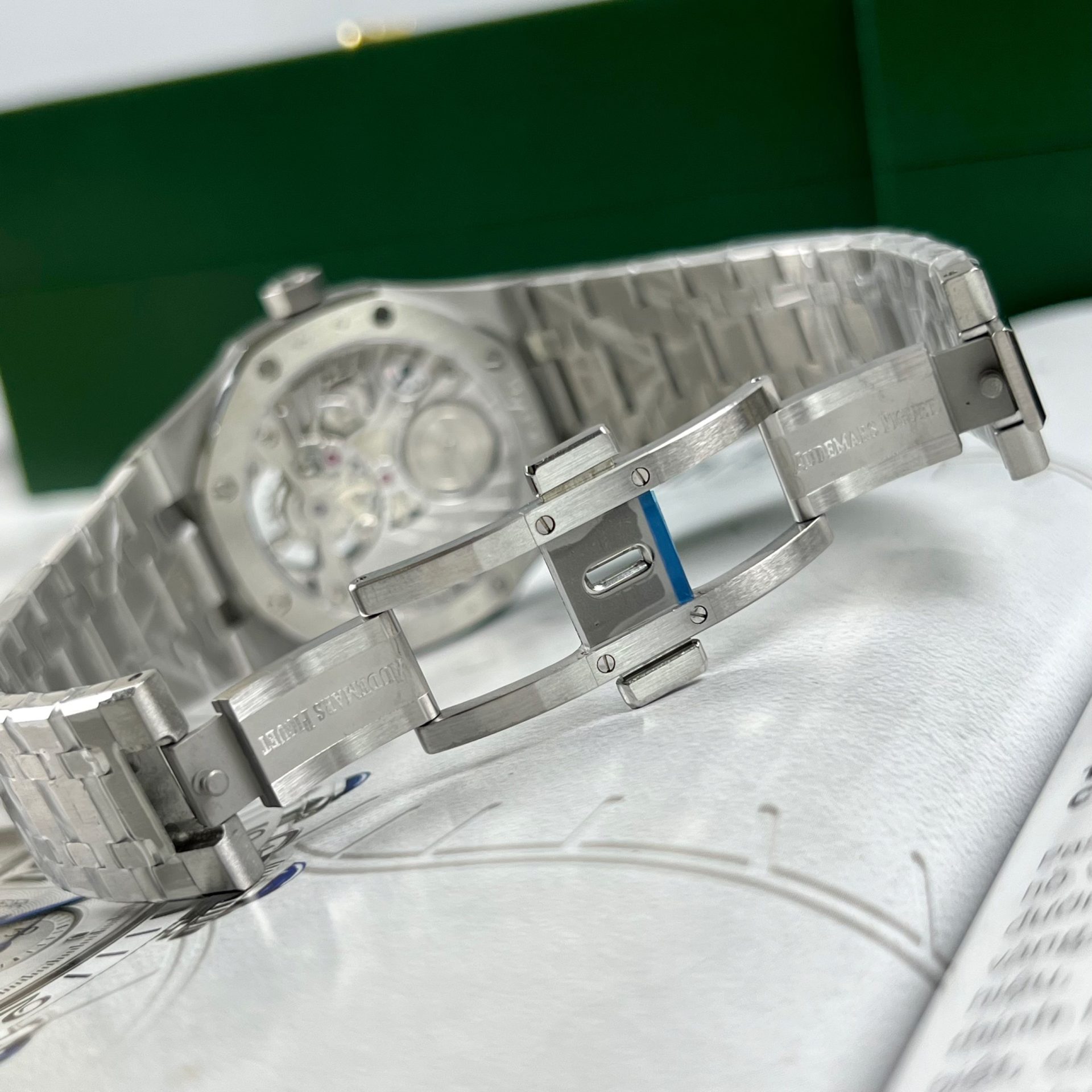 replica Audemars Piguet Royal Oak 26715ST Blue Dial Replica Watch ZF Factory 38mm WATCHES 9 
