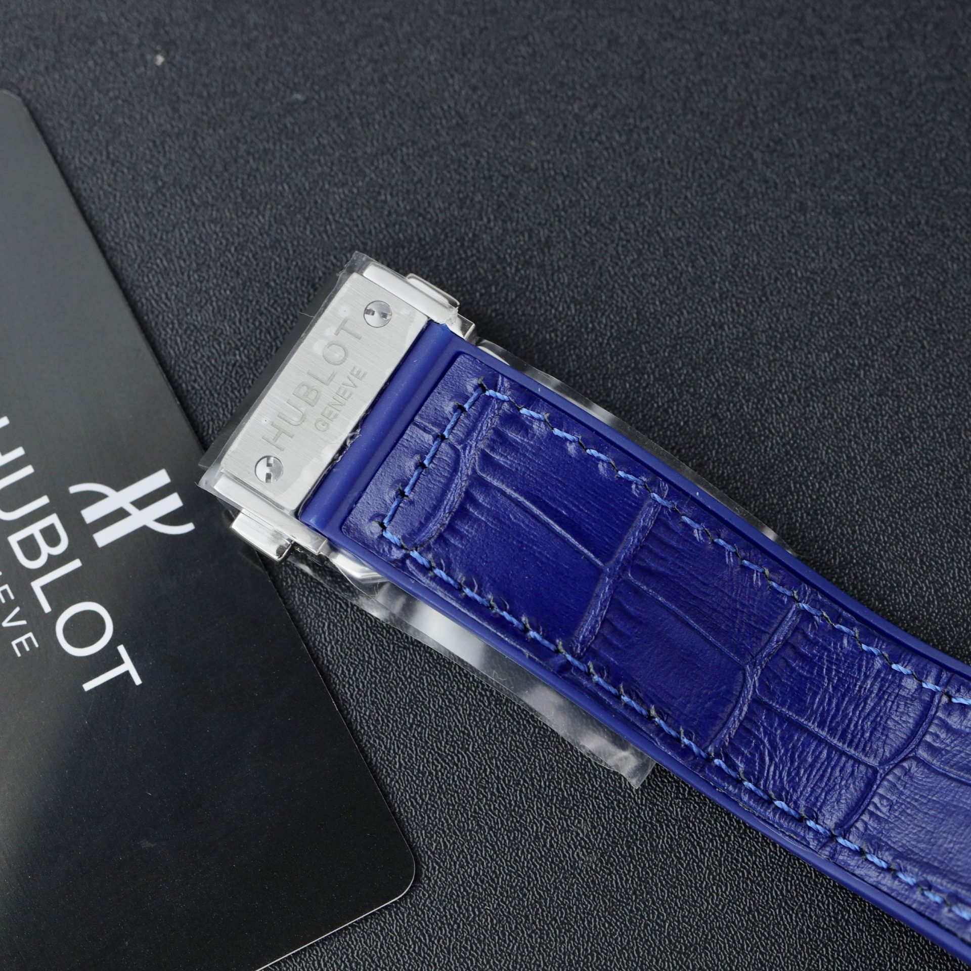 replica Hublot Replica Watches Spirit Of Big Bang King Gold Bezel Ceramic Blue 42mm WATCHES 9 