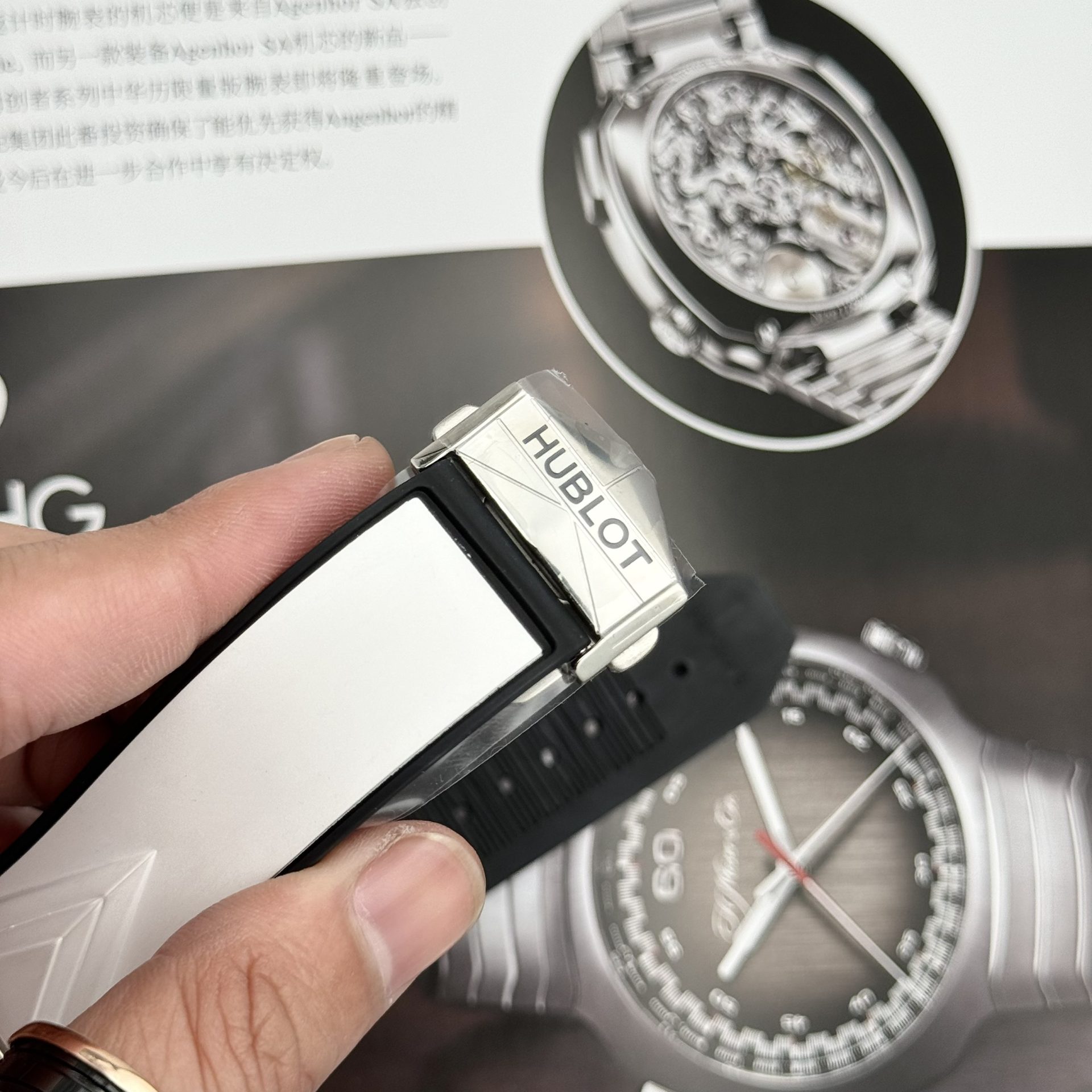 replica Hublot Replica Watches MP-06 Tourbillon Ceramic Black 45mm WATCHES 9 