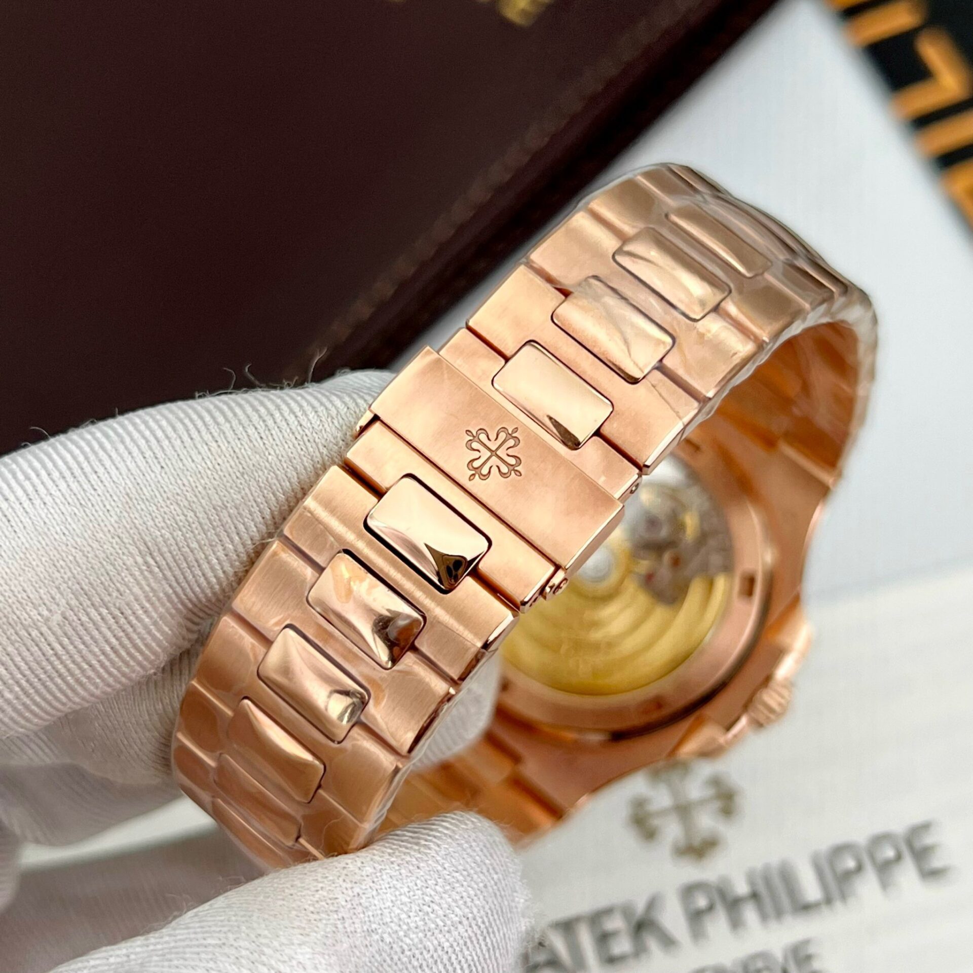 replica Patek Philippe Replica Watches Calatrava 5227R Leather Strap 3K Factory 39mm WATCHES 9 