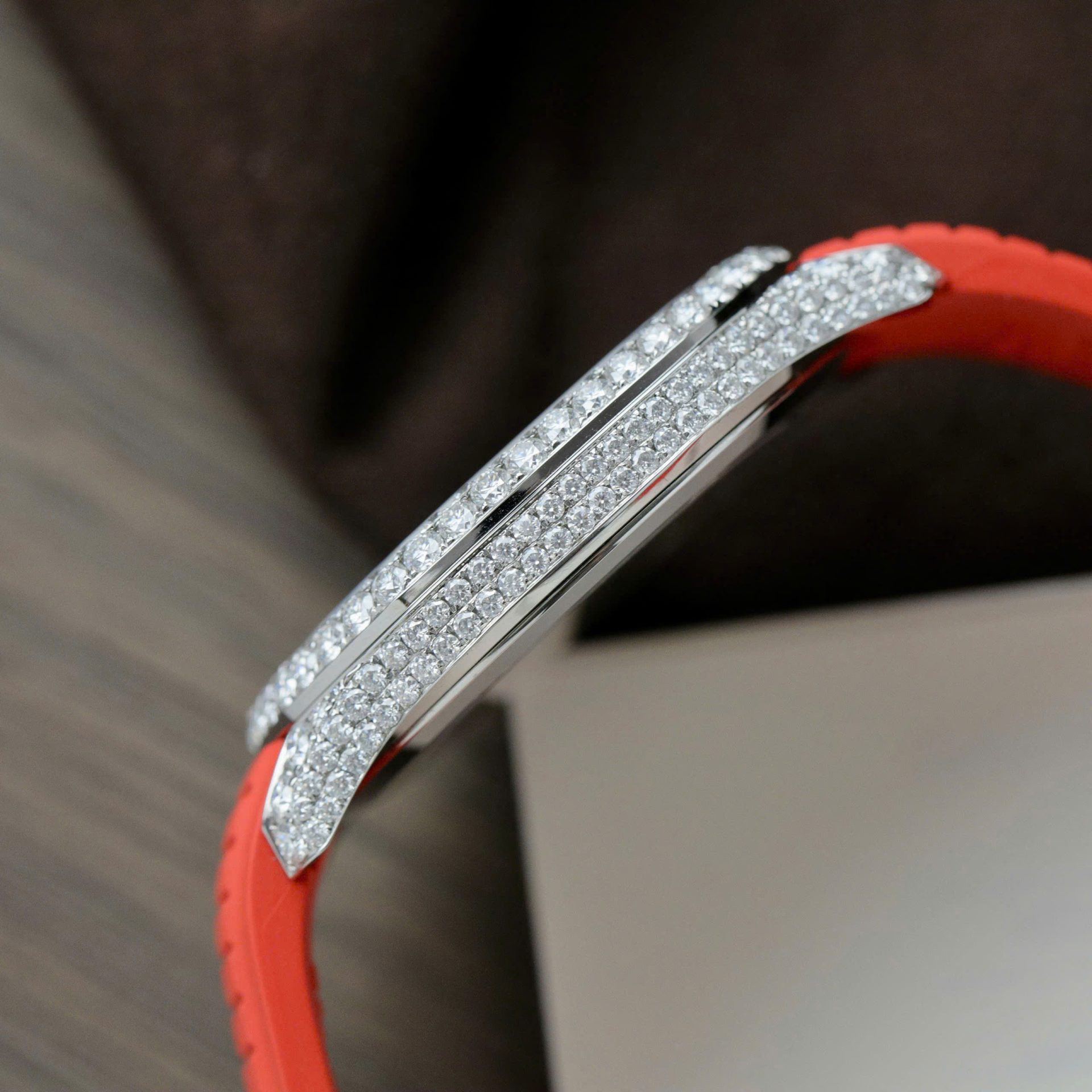 replica Patek Philippe Best Replica Watch Nautilus 5719 Custom CVD Diamond And White Gold 40mm WATCHES 9 