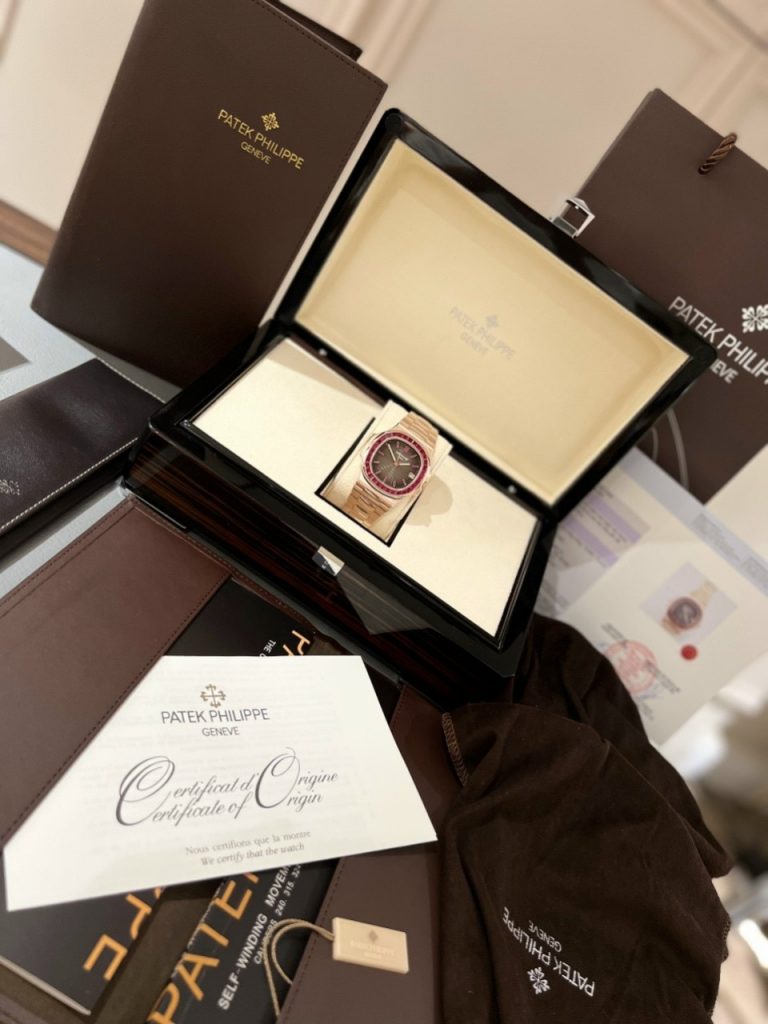 replica Patek Philippe Best Replica Watch Nautilus 5719 Gold Wrapped & Moissanite Diamonds Custom 40mm WATCHES 9 