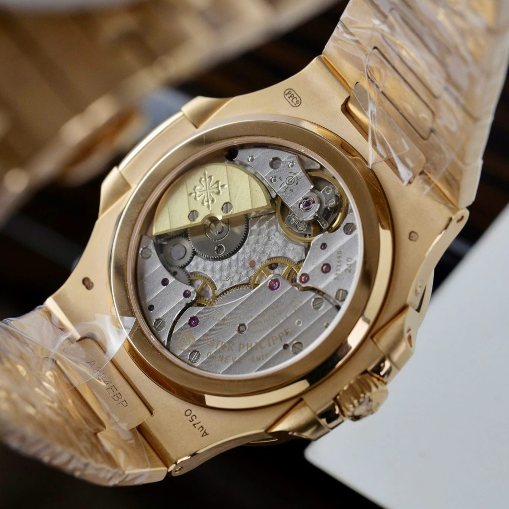 replica Patek Philippe Clone Watch Nautilus 5719 Full Diamonds Baguette 40mm WATCHES 9 
