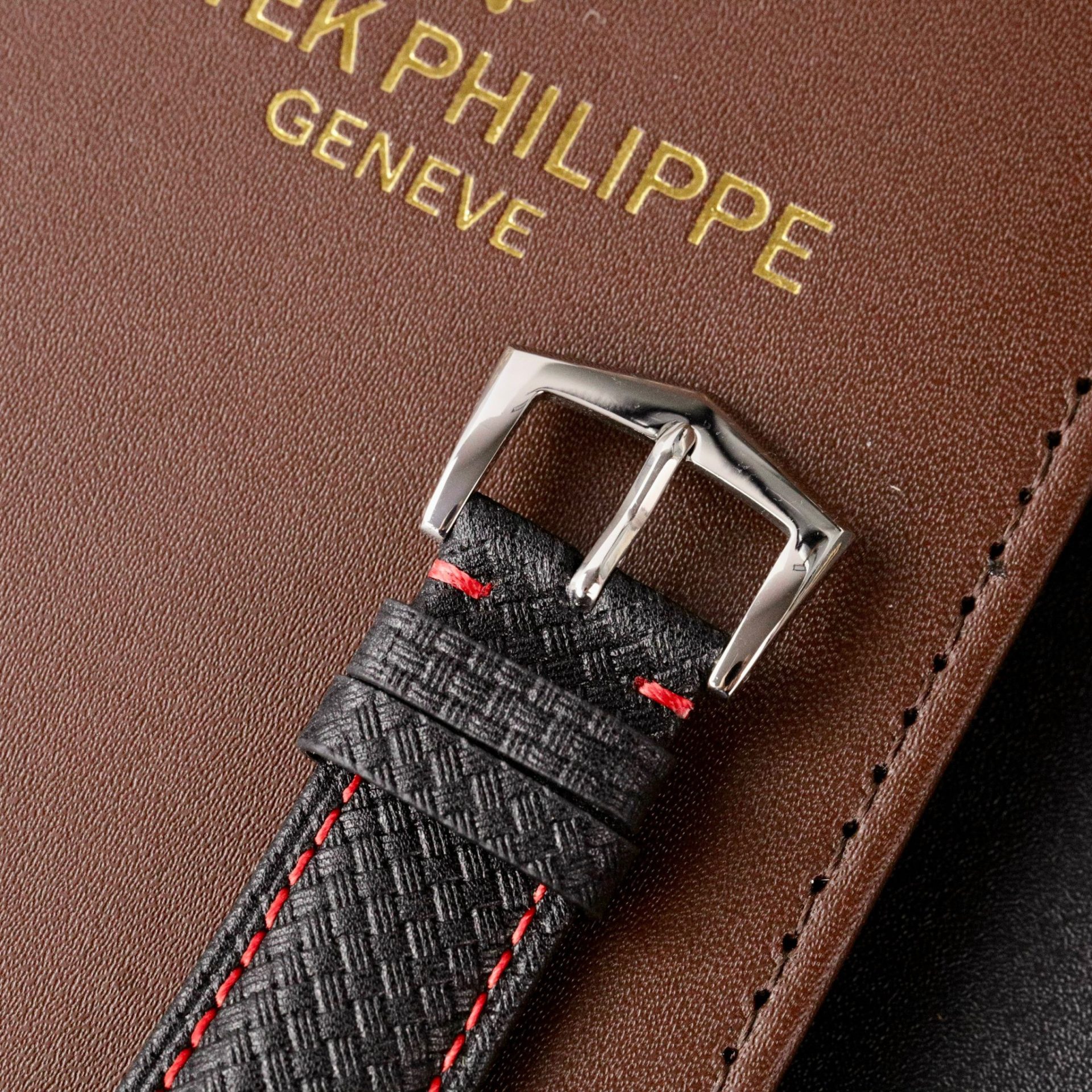 replica Patek Philippe Replica Watches Calatrava 5227R Leather Strap 3K Factory 39mm WATCHES 9 